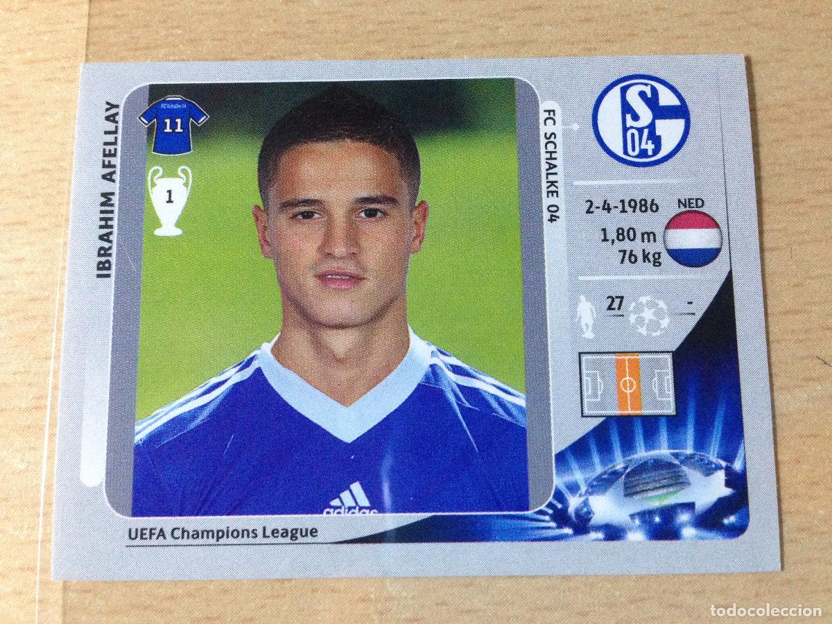 Cromos de f&uacute;tbol: 2012-2013 - 115 IBRAHIM AFELLAY - FC SCHALKE 04 - PANINI CHAMPIONS LEAGUE