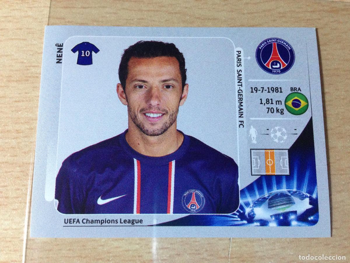 Cromos de f&uacute;tbol: 2012-2013 - 62 NENE - PARIS SAINT-GERMAIN FC - PANINI CHAMPIONS LEAGUE