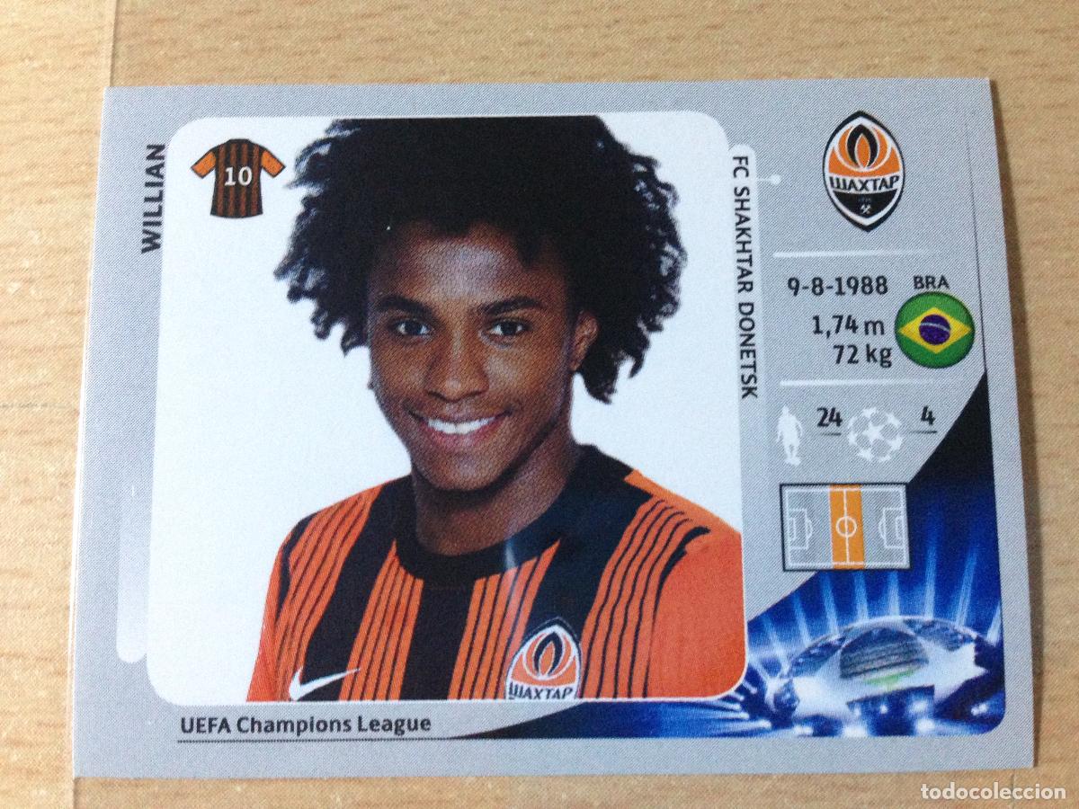 Cromos de f&uacute;tbol: 2012-2013 - 331 WILLIAN - FC SHAKHTAR DONETSK - PANINI CHAMPIONS LEAGUE