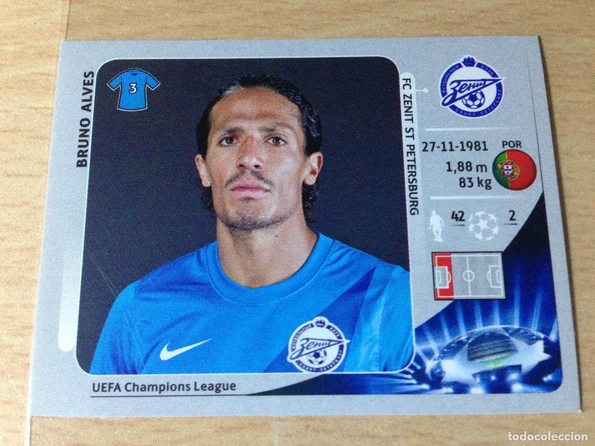 Cromos de f&uacute;tbol: 2012-2013 - 177 BRUNO ALVES - FC ZENIT ST PETERSBURG - PANINI CHAMPIONS LEAGUE