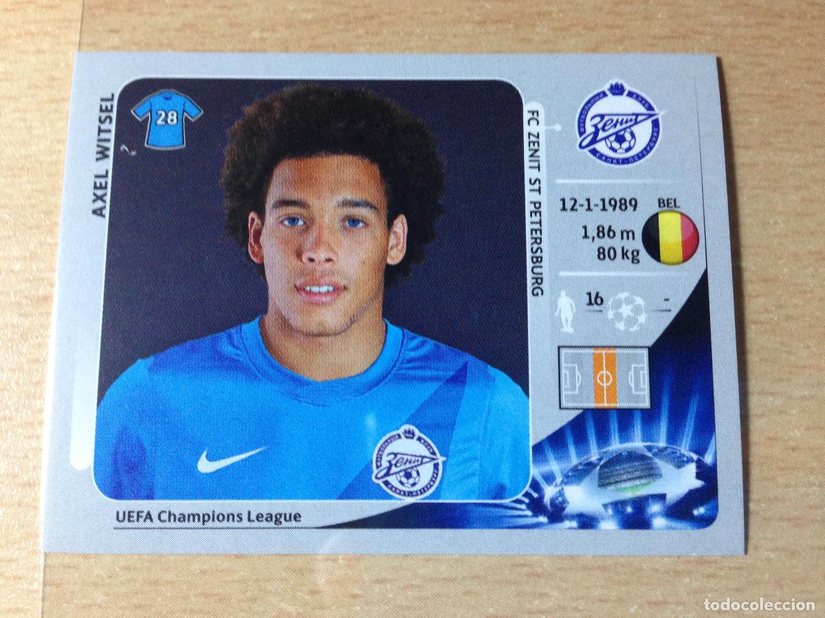 Cromos de f&uacute;tbol: 2012-2013 - 186 AXEL WITSEL - FC ZENIT ST PETERSBURG - PANINI CHAMPIONS LEAGUE