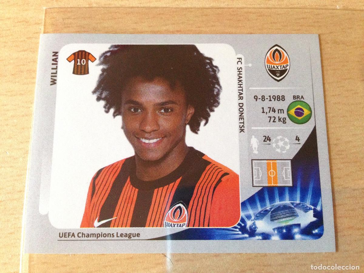 Cromos de f&uacute;tbol: 2012-2013 - 331 WILLIAN - FC SHAKHTAR DONETSK - PANINI CHAMPIONS LEAGUE