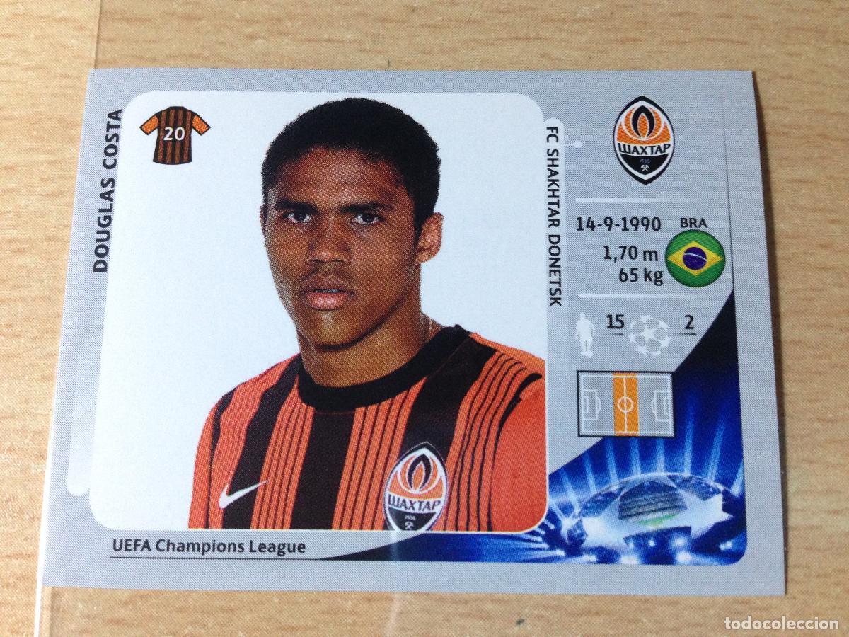 Cromos de Futebol: 2012-2013 - 329 DOUGLAS COSTA - FC SHAKHTAR DONETSK - PANINI CHAMPIONS LEAGUE