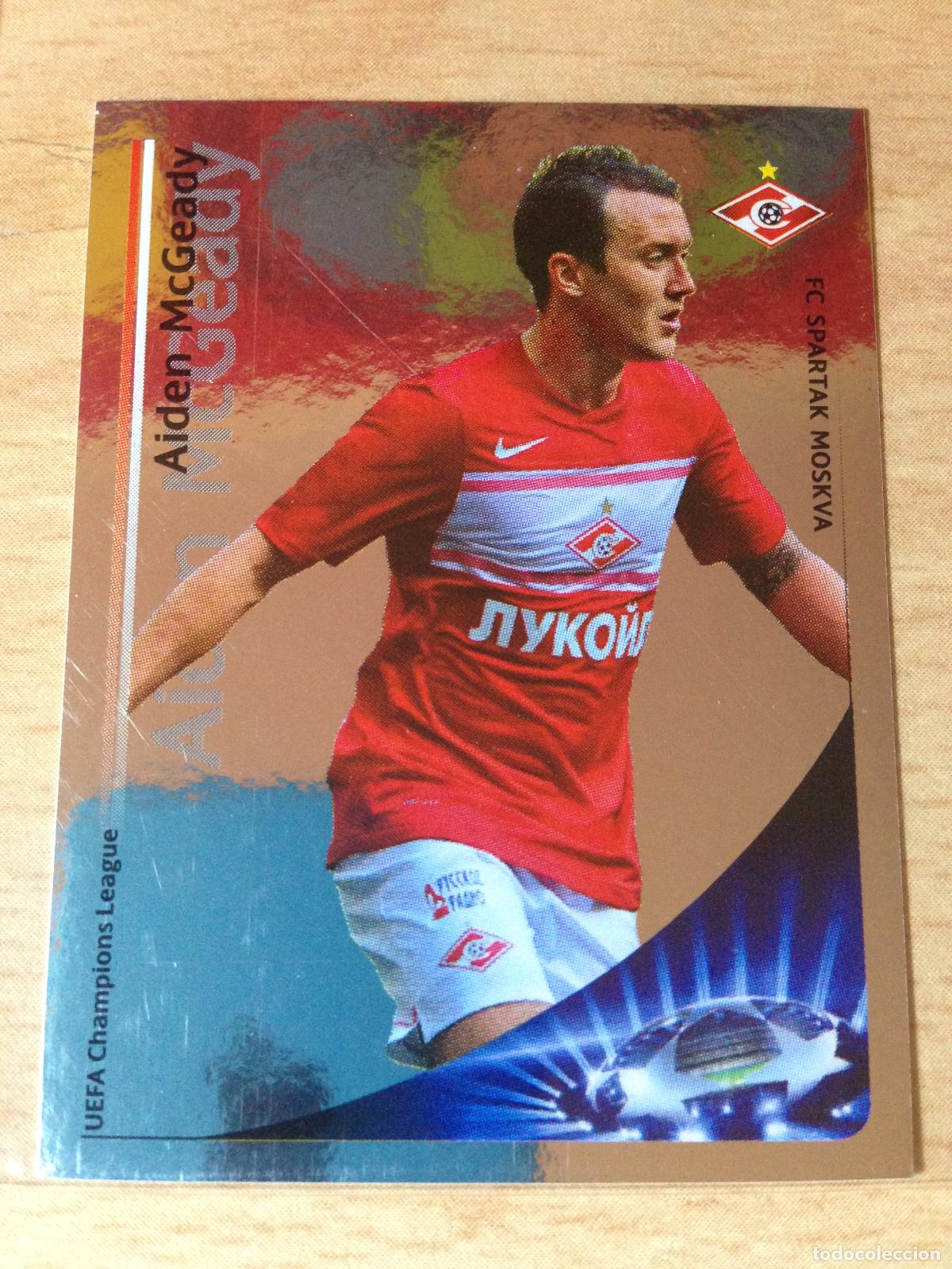 Cromos de Futebol: 2012-2013 - 497 AIDEN MCGEADY - FC SPARTAK MOSKVA - PANINI CHAMPIONS LEAGUE