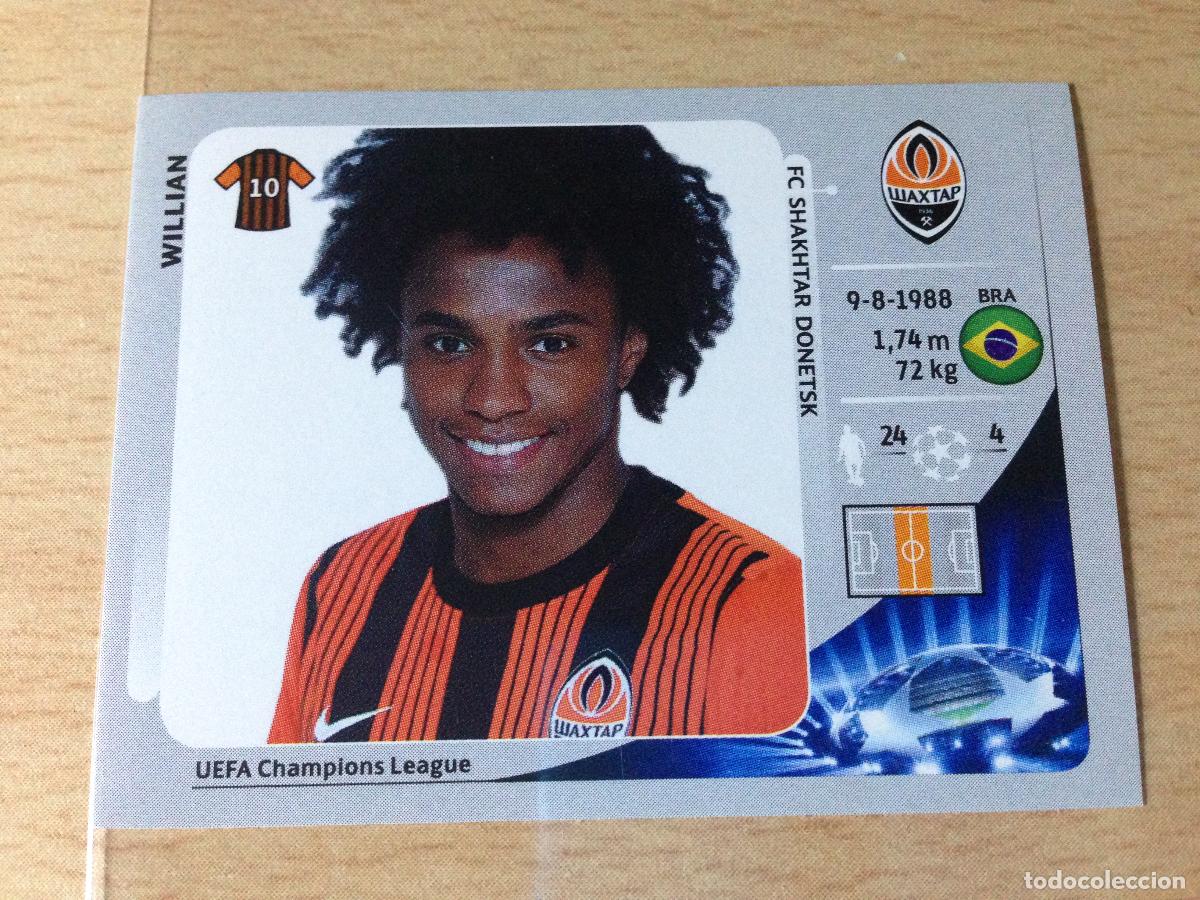 Cromos de Futebol: 2012-2013 - 331 WILLIAN - FC SHAKHTAR DONETSK - PANINI CHAMPIONS LEAGUE