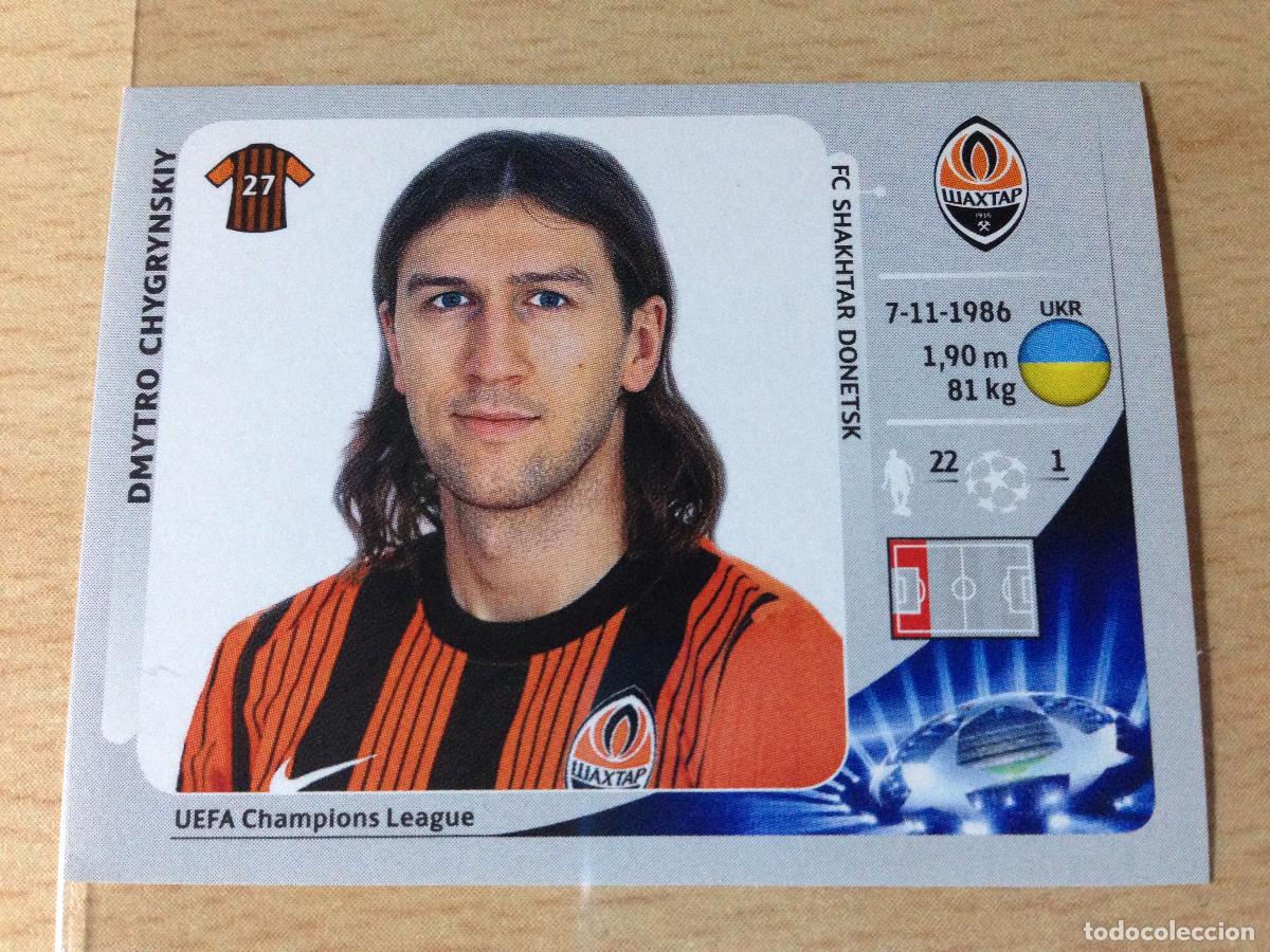 Cromos de Futebol: 2012-2013 - 320 DMYTRO CHYGRYNSKIY - FC SHAKHTAR DONETSK - PANINI CHAMPIONS LEAGUE