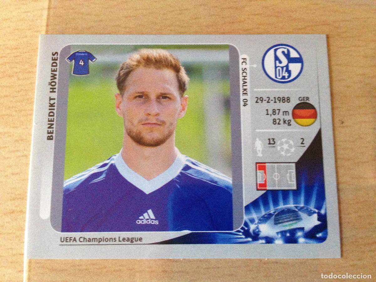 Cromos de Futebol: 2012-2013 - 104 BENEDIKT HOWEDES - FC SCHALKE 04 - PANINI CHAMPIONS LEAGUE