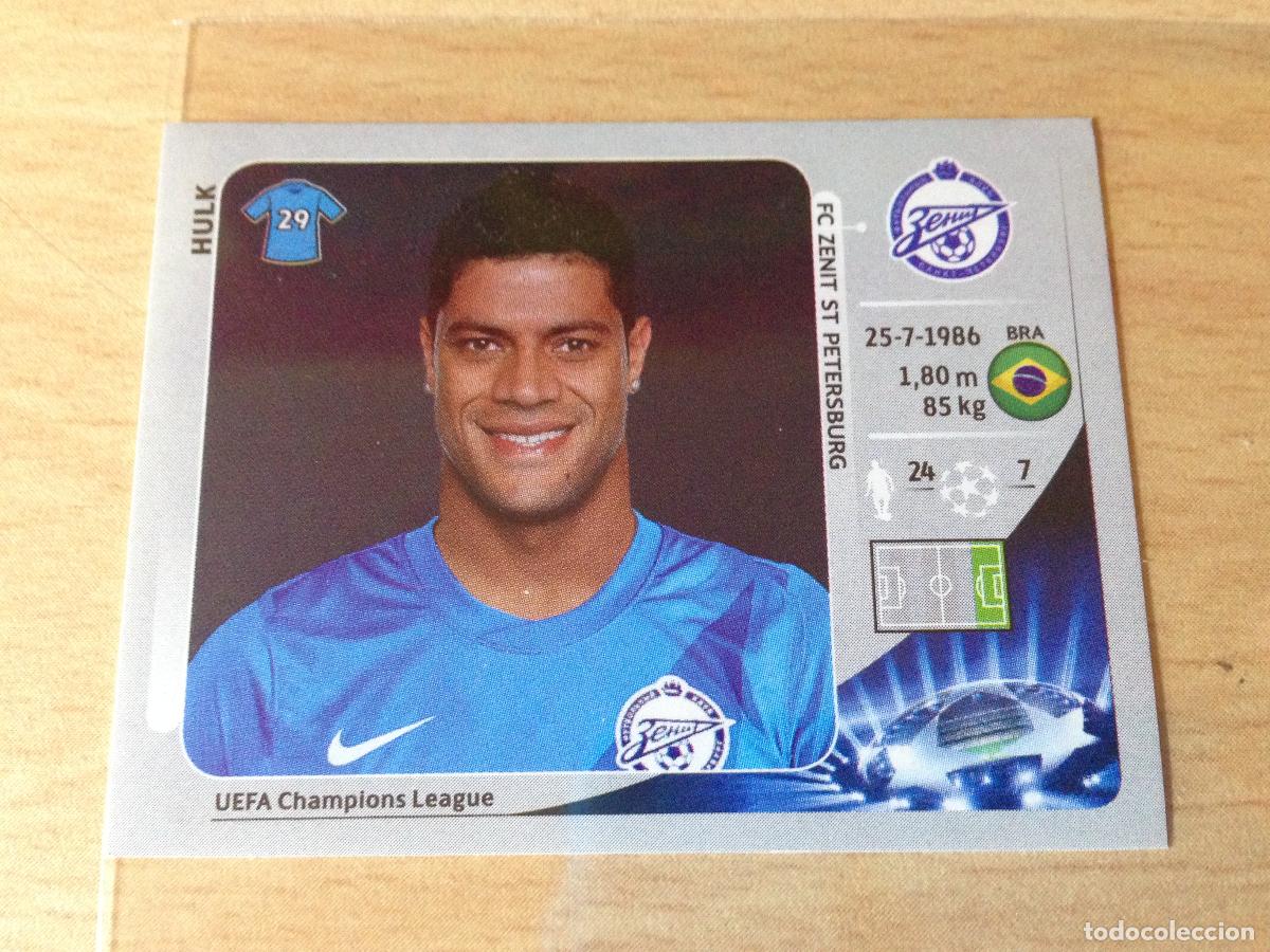 Cromos de f&uacute;tbol: 2012-2013 - 189 HULK - FC ZENIT ST PETERSBURG - PANINI CHAMPIONS LEAGUE