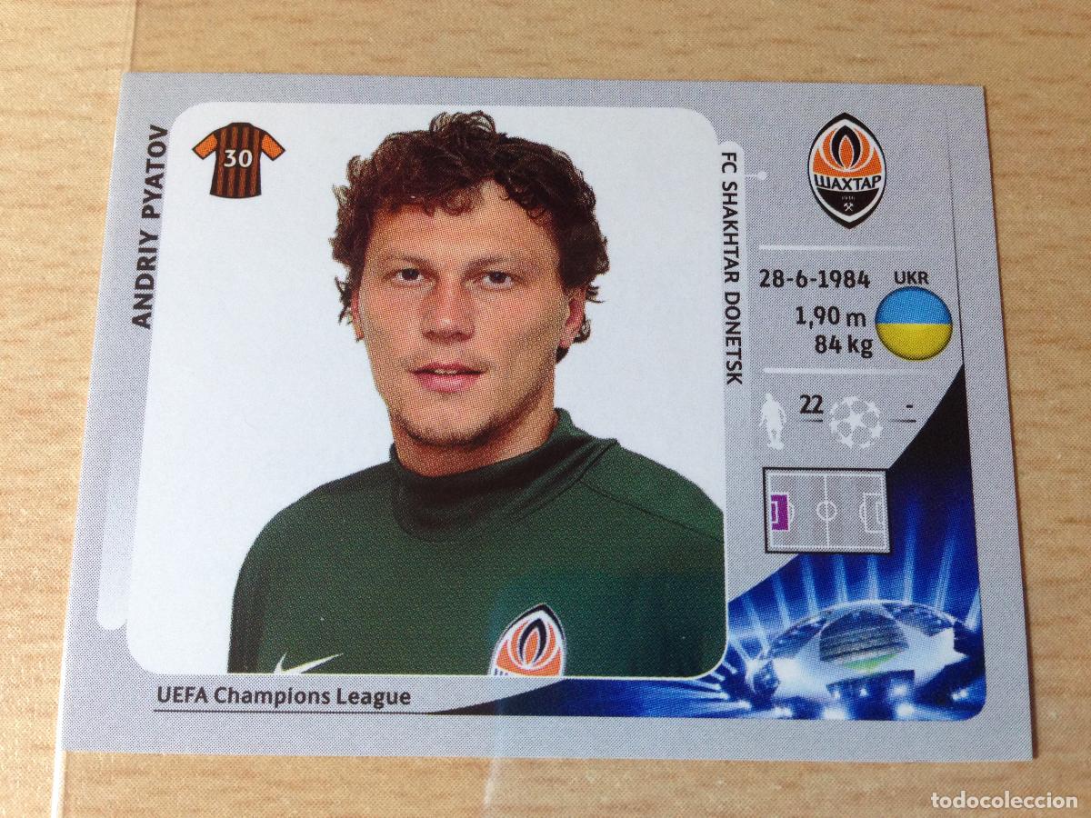 Cromos de f&uacute;tbol: 2012-2013 - 319 ANDRIY PYATOV - FC SHAKHTAR DONETSK - PANINI CHAMPIONS LEAGUE