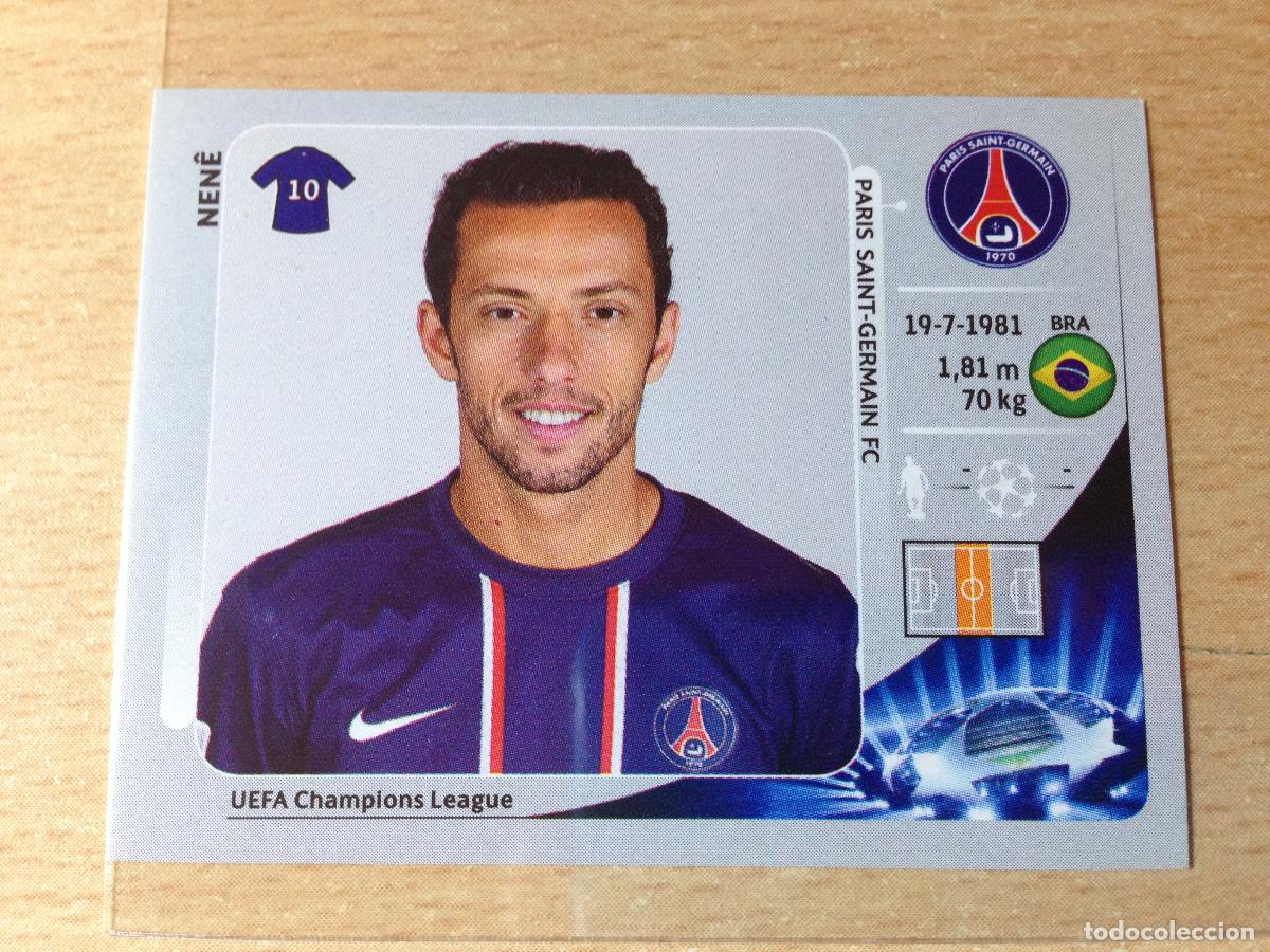 Cromos de f&uacute;tbol: 2012-2013 - 62 NENE - PARIS SAINT-GERMAIN FC - PANINI CHAMPIONS LEAGUE