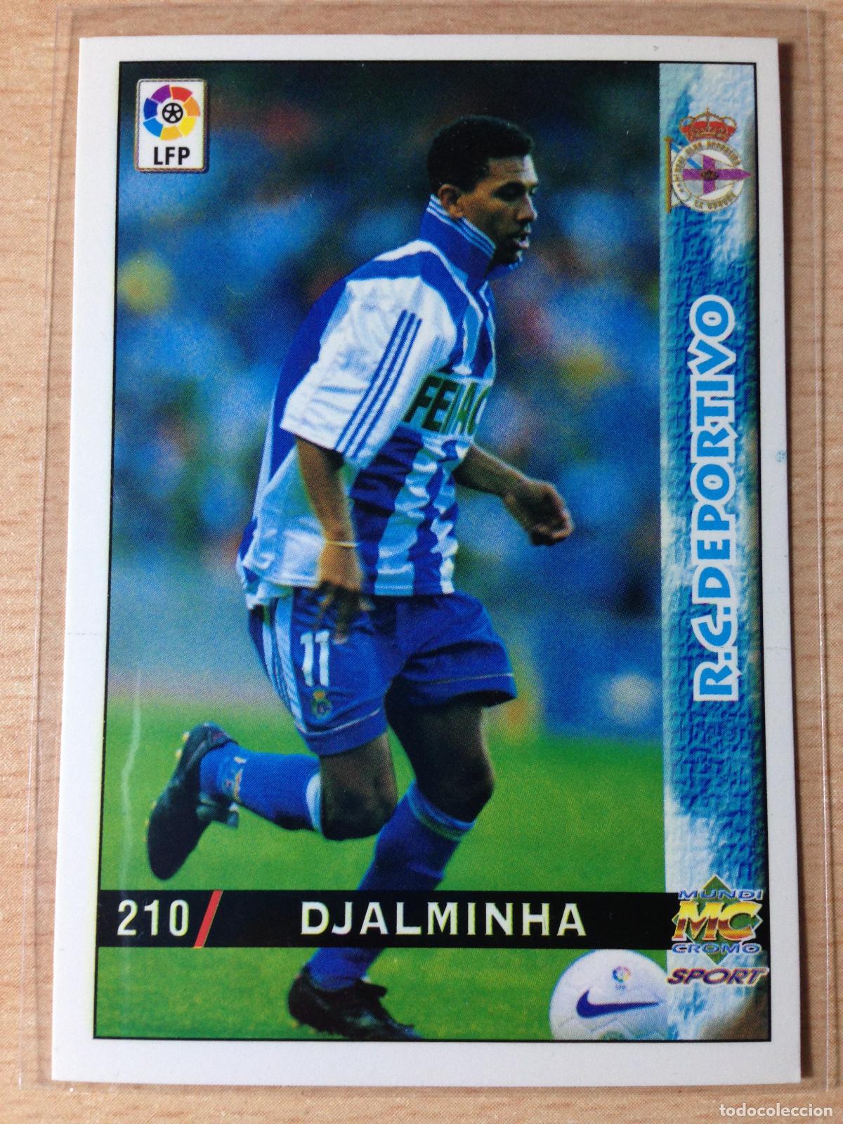 Cromos de f&uacute;tbol: 1998-1999 - 210 DJALMINHA - DEPORTIVO DE LA CORU&Ntilde;A - MUNDICROMO