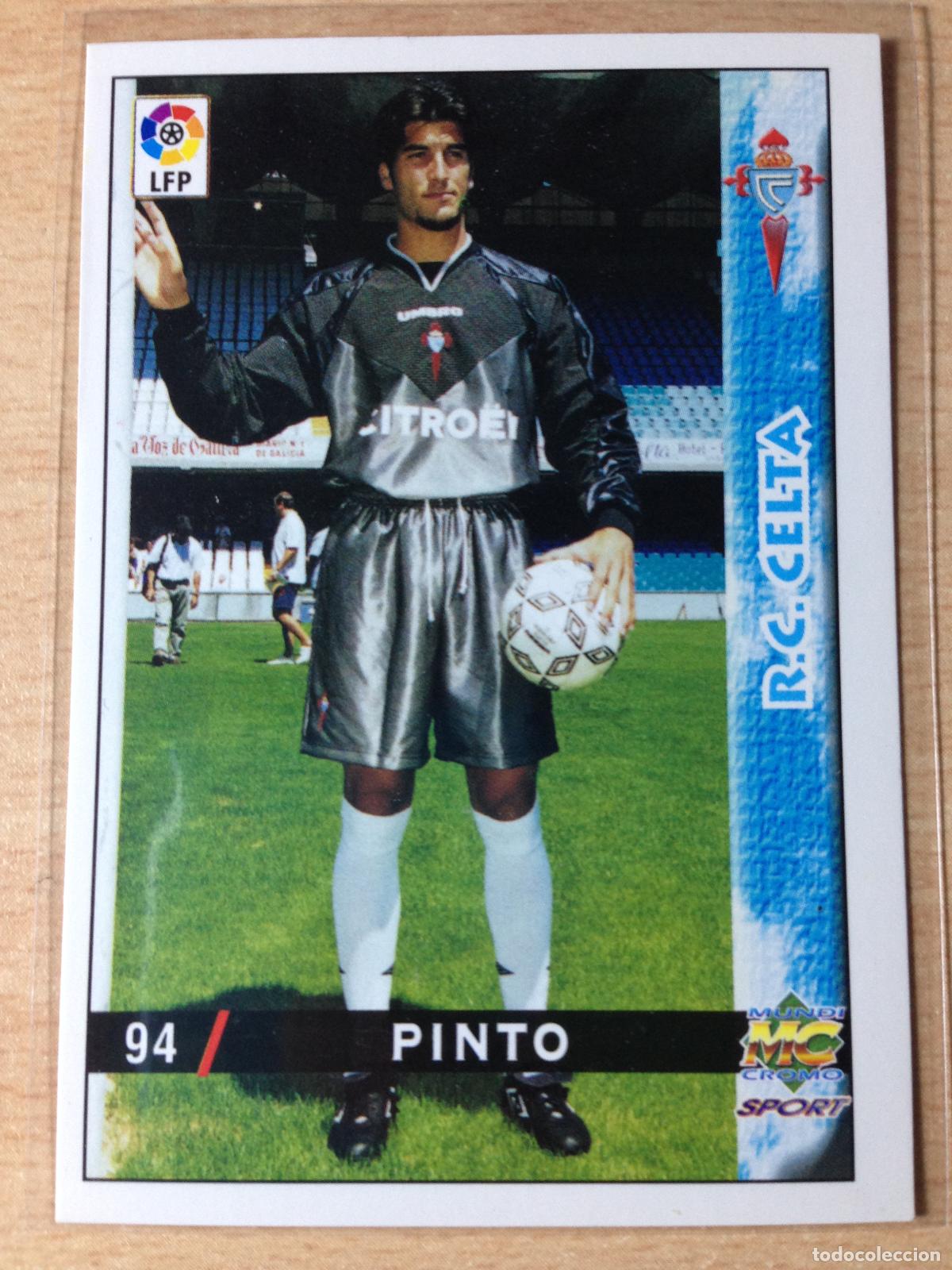 Cromos de f&uacute;tbol: 1998-1999 - 94 PINTO - CELTA DE VIGO - MUNDICROMO