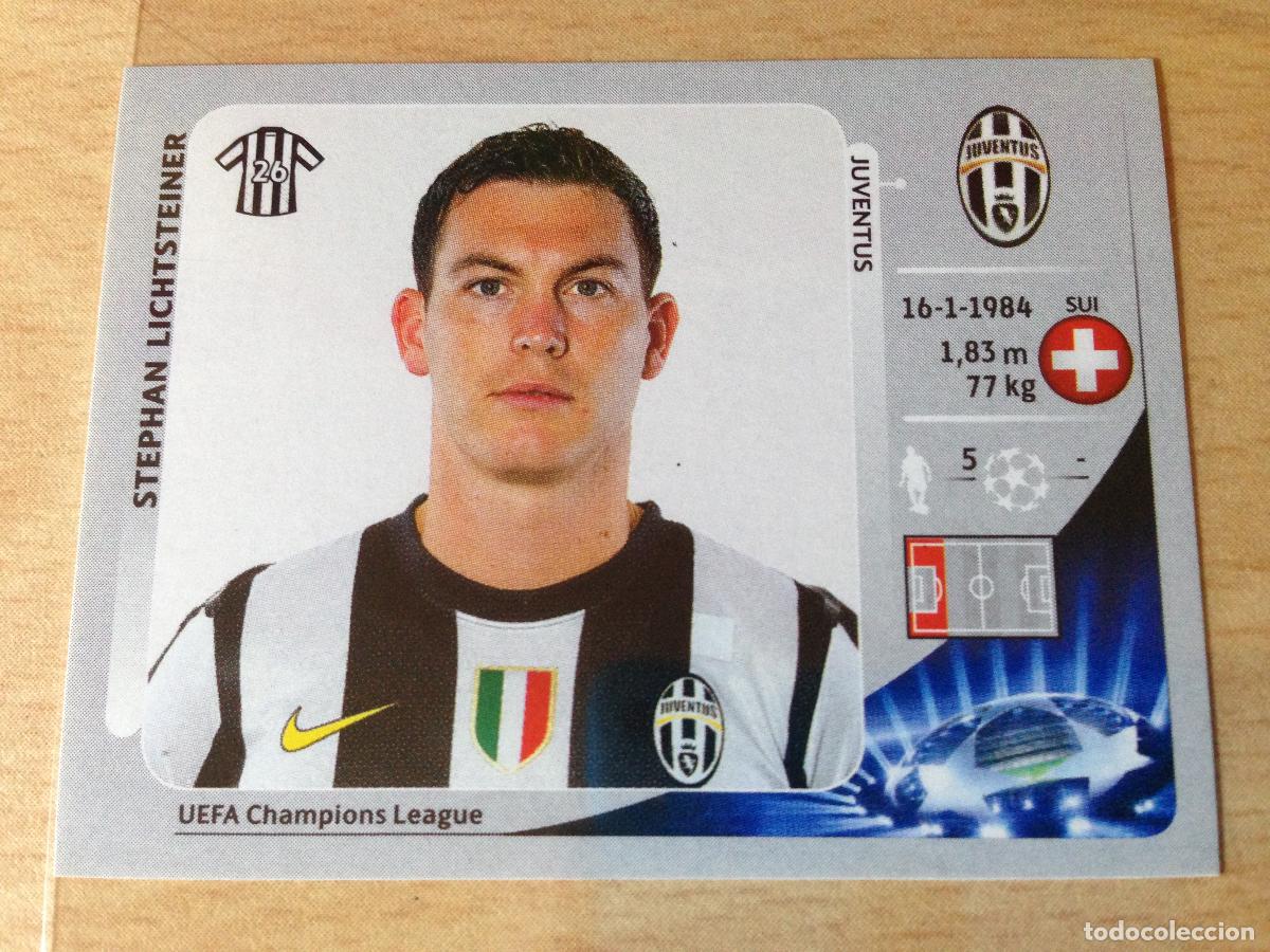 Cromos de f&uacute;tbol: 2012-2013 - 342 STEPHAN LICHTSTEINER - JUVENTUS - PANINI CHAMPIONS LEAGUE