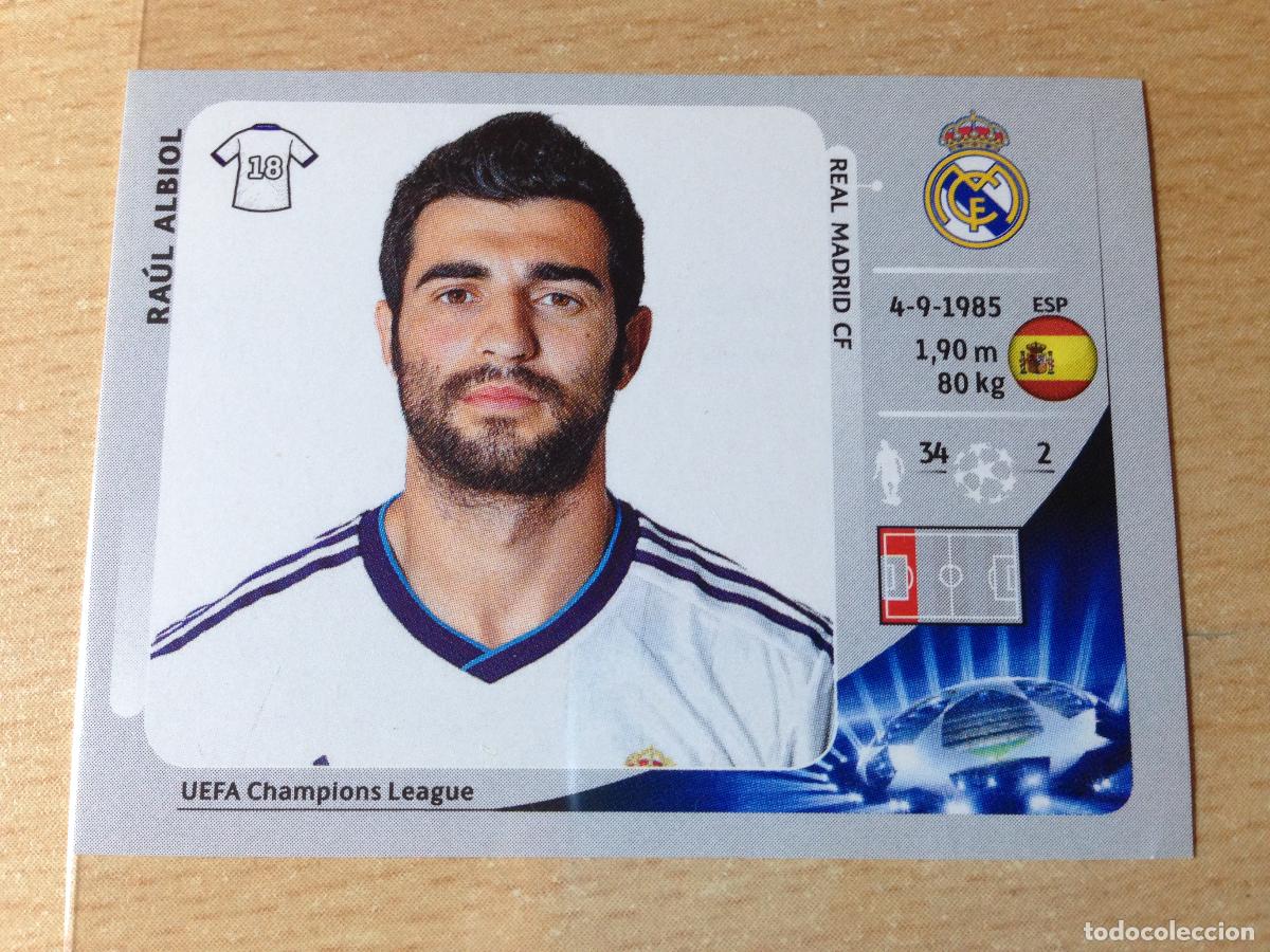 Cromos de f&uacute;tbol: 2012-2013 - 233 RAUL ALBIOL - REAL MADRID - PANINI CHAMPIONS LEAGUE