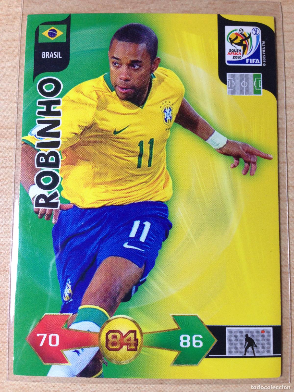 Cromos de f&uacute;tbol: 2010 - ROBINHO - BRASIL - PANINI ADRENALYN FIFA WORLD CUP