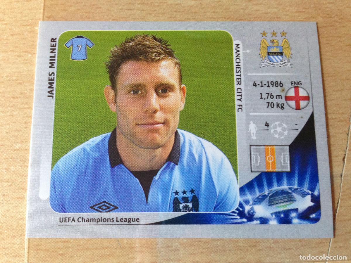 Cromos de f&uacute;tbol: 2012-2013 - 256 JAMES MILNER - MANCHESTER CITY - PANINI CHAMPIONS LEAGUE