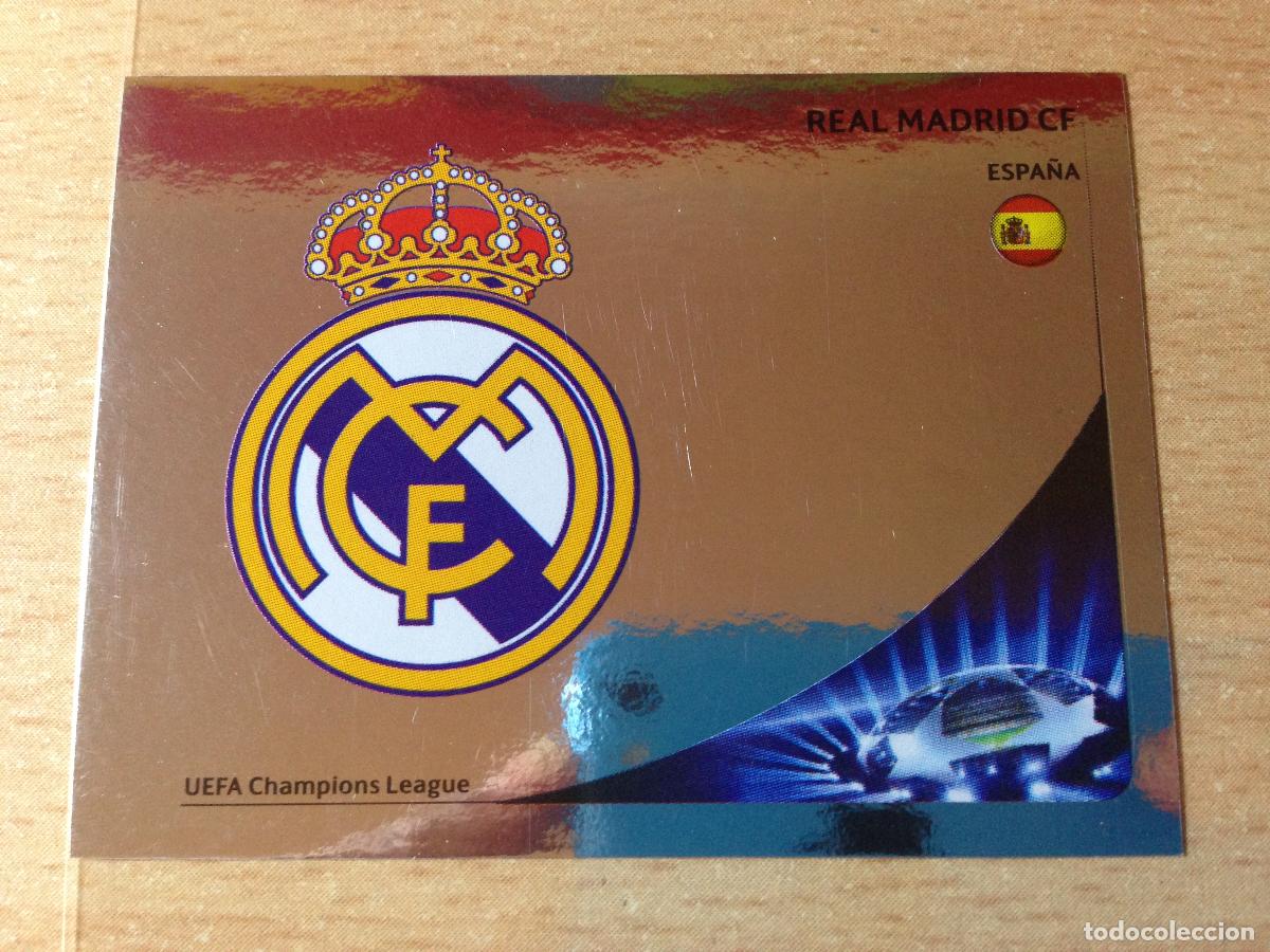 Cromos de f&uacute;tbol: 2012-2013 - 228 ESCUDO - REAL MADRID - PANINI CHAMPIONS LEAGUE