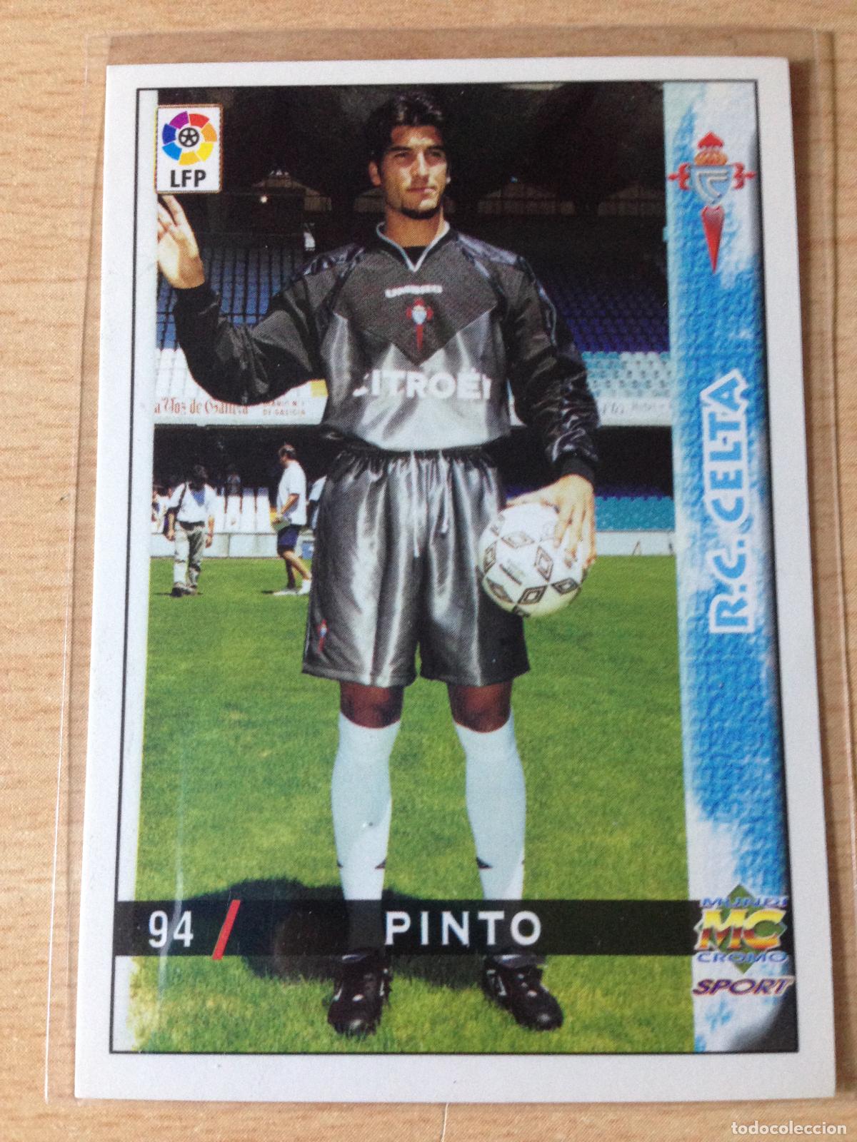 Figurine di Calcio: 1998-1999 - 94 PINTO - CELTA DE VIGO - MUNDICROMO