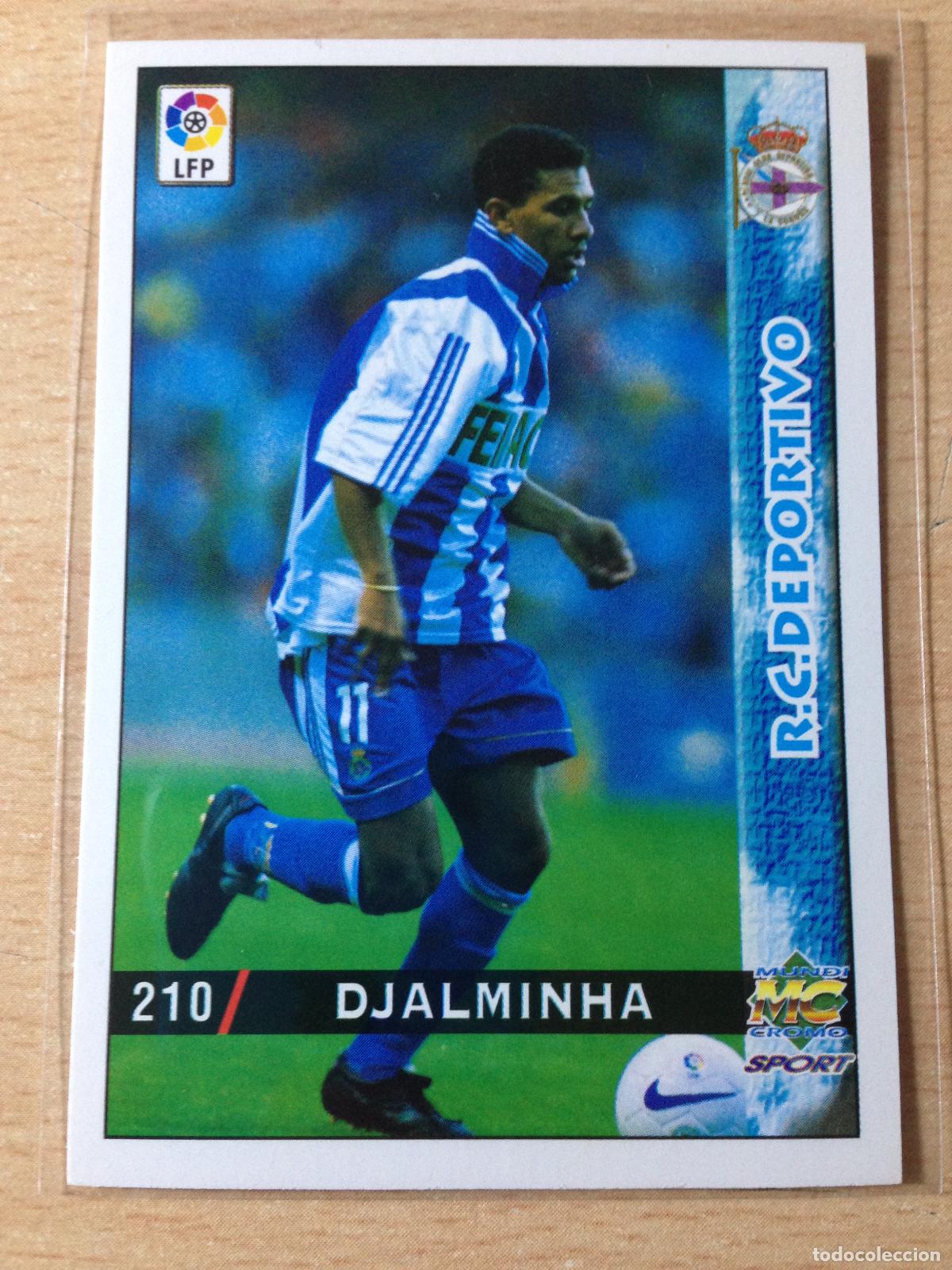 Figurine di Calcio: 1998-1999 - 210 DJALMINHA - DEPORTIVO DE LA CORU&Ntilde;A - MUNDICROMO