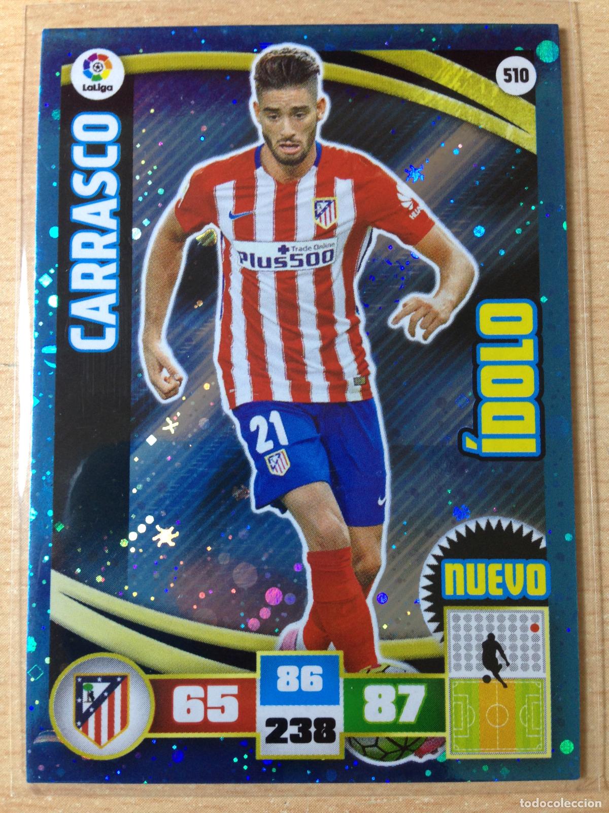 Figurine di Calcio: 2015-2016 - 510 CARRASCO - ATLETICO DE MADRID - PANINI ADRENALYN