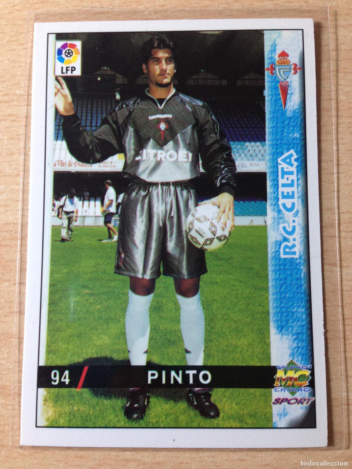 Figurine di Calcio: 1998-1999 - 94 PINTO - CELTA DE VIGO - MUNDICROMO