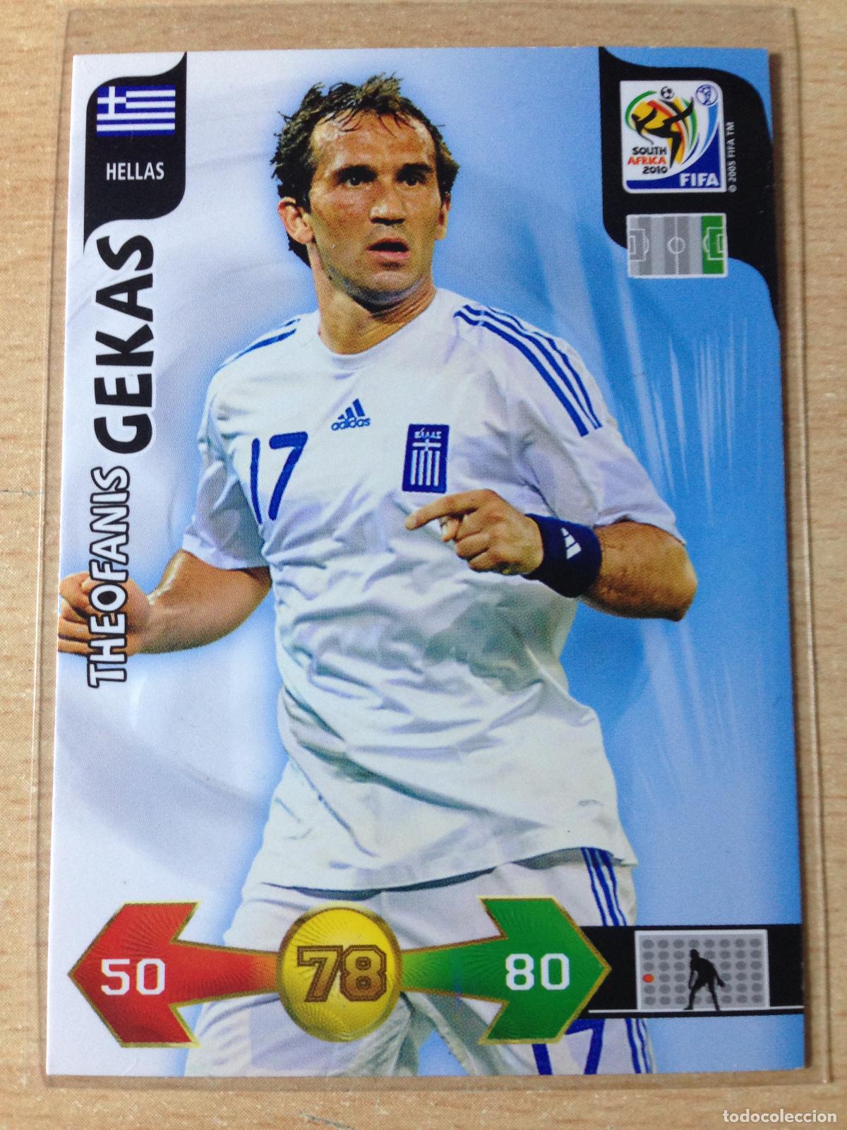 Figurine di Calcio: 2010 - THEOFANIS GEKAS - GRECIA - PANINI ADRENALYN FIFA WORLD CUP