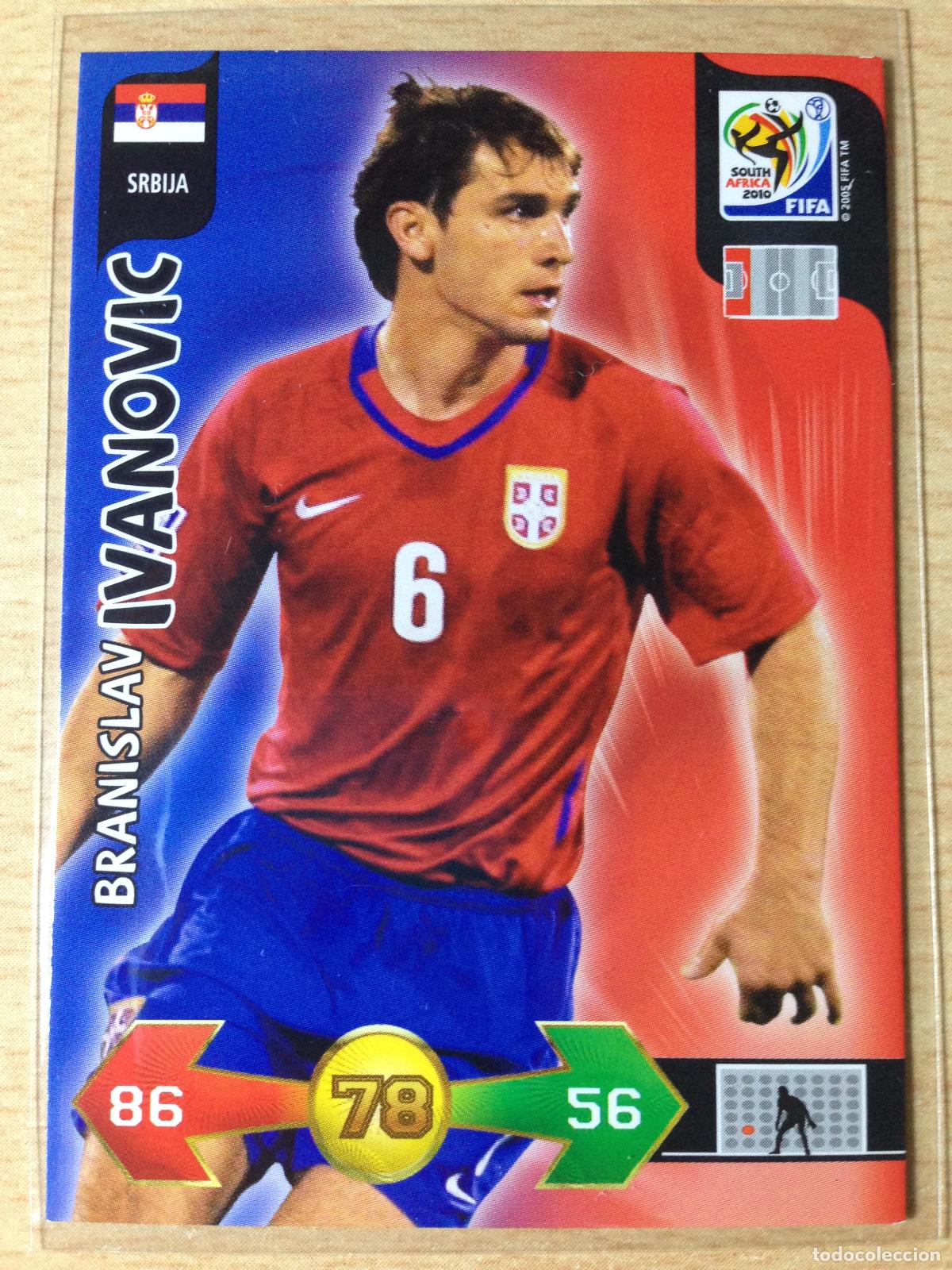 Figurine di Calcio: 2010 - BRANISLAV IVANOVIC - SERBIA - PANINI ADRENALYN FIFA WORLD CUP