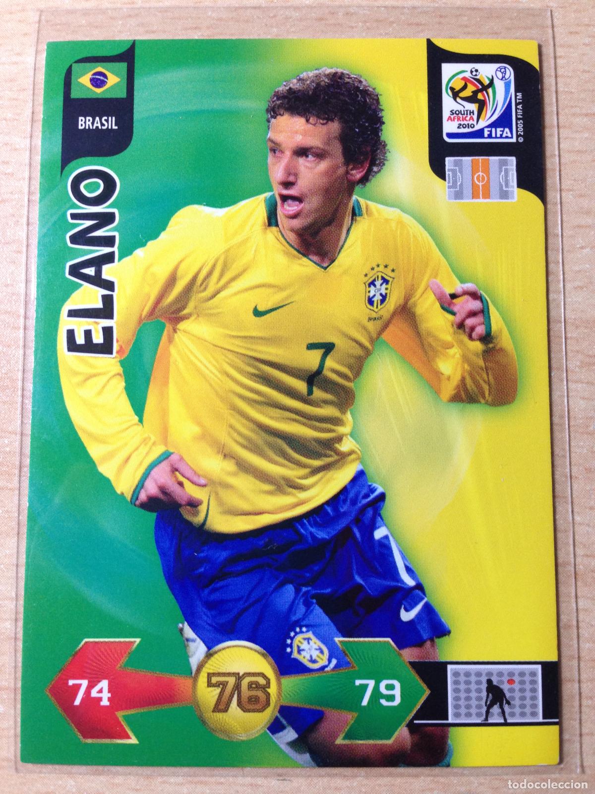 Figurine di Calcio: 2010 - ELANO - BRASIL - PANINI ADRENALYN FIFA WORLD CUP