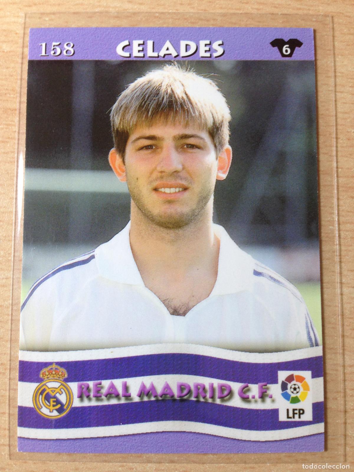 Figurine di Calcio: 2002-2003 - 158 CELADES - REAL MADRID - MUNDICROMO TOP LIGA