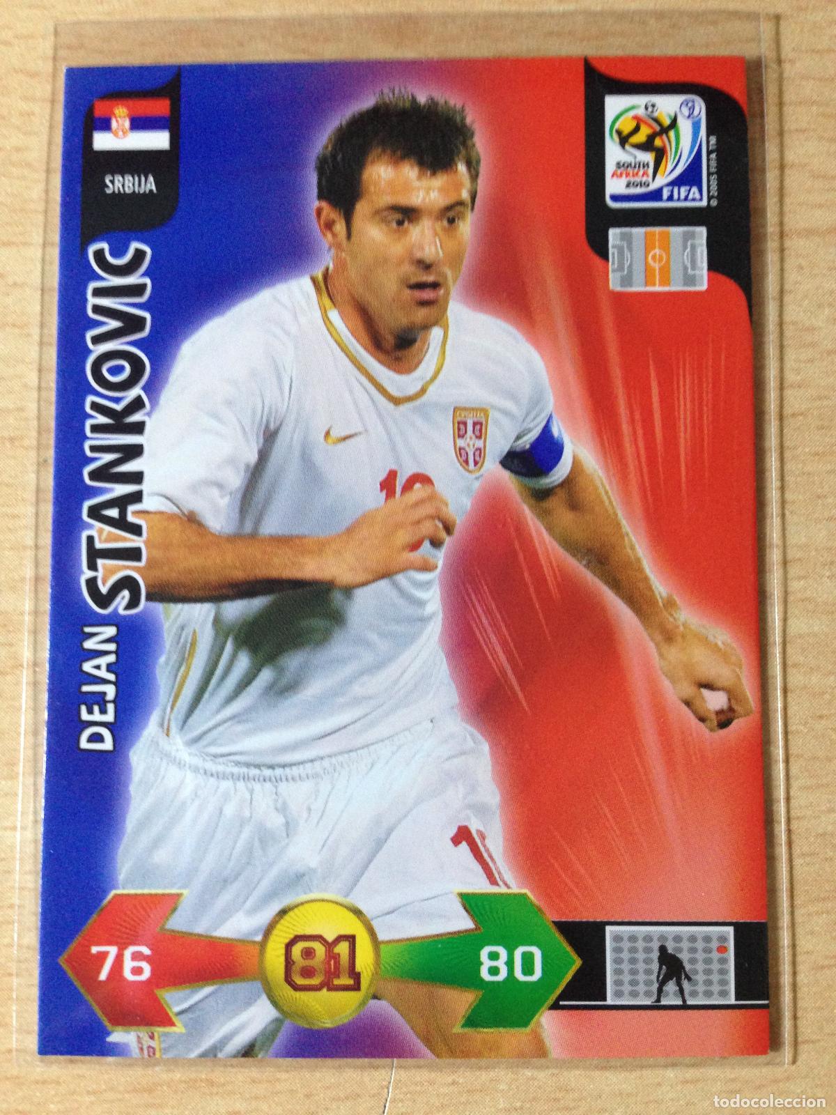 Figurine di Calcio: 2010 - DEJAN STANKOVIC - SERBIA - PANINI ADRENALYN FIFA WORLD CUP