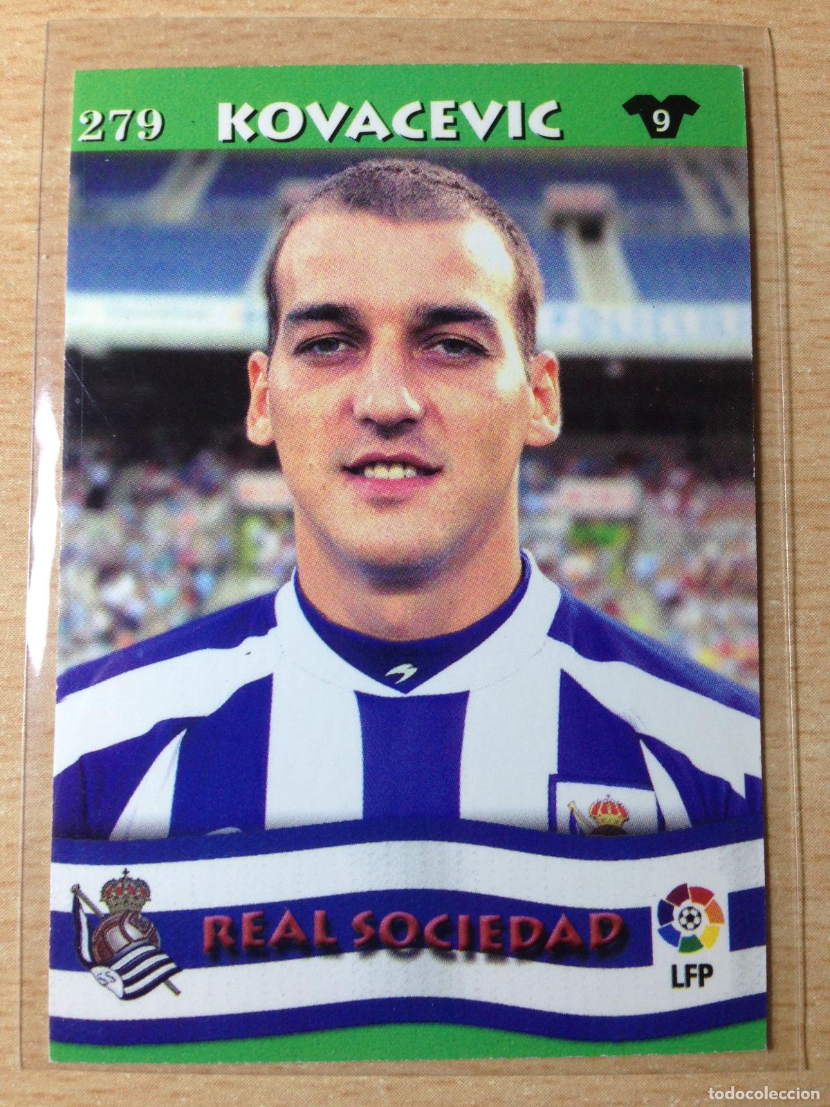 Figurine di Calcio: 2002-2003 - 279 KOVACEVIC - REAL SOCIEDAD - MUNDICROMO TOP LIGA