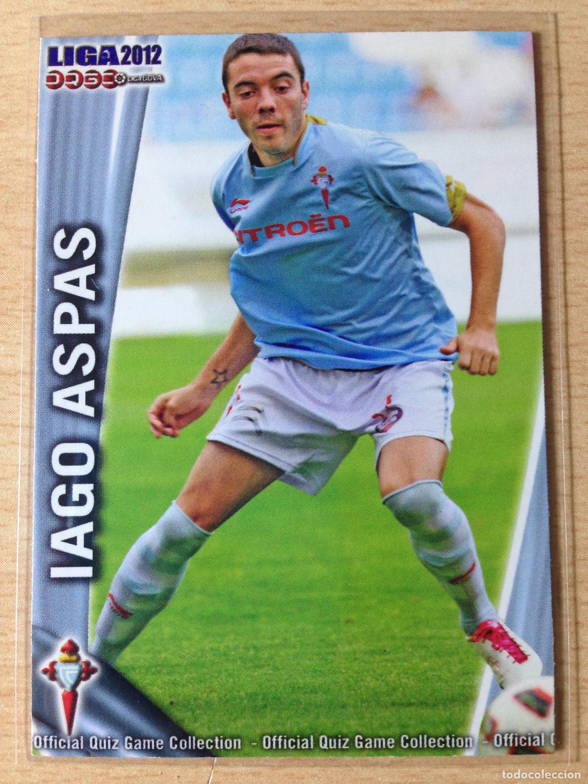 Figurine di Calcio: 2011-2012 - 827 IAGO ASPAS - CELTA DE VIGO - MUNDICROMO