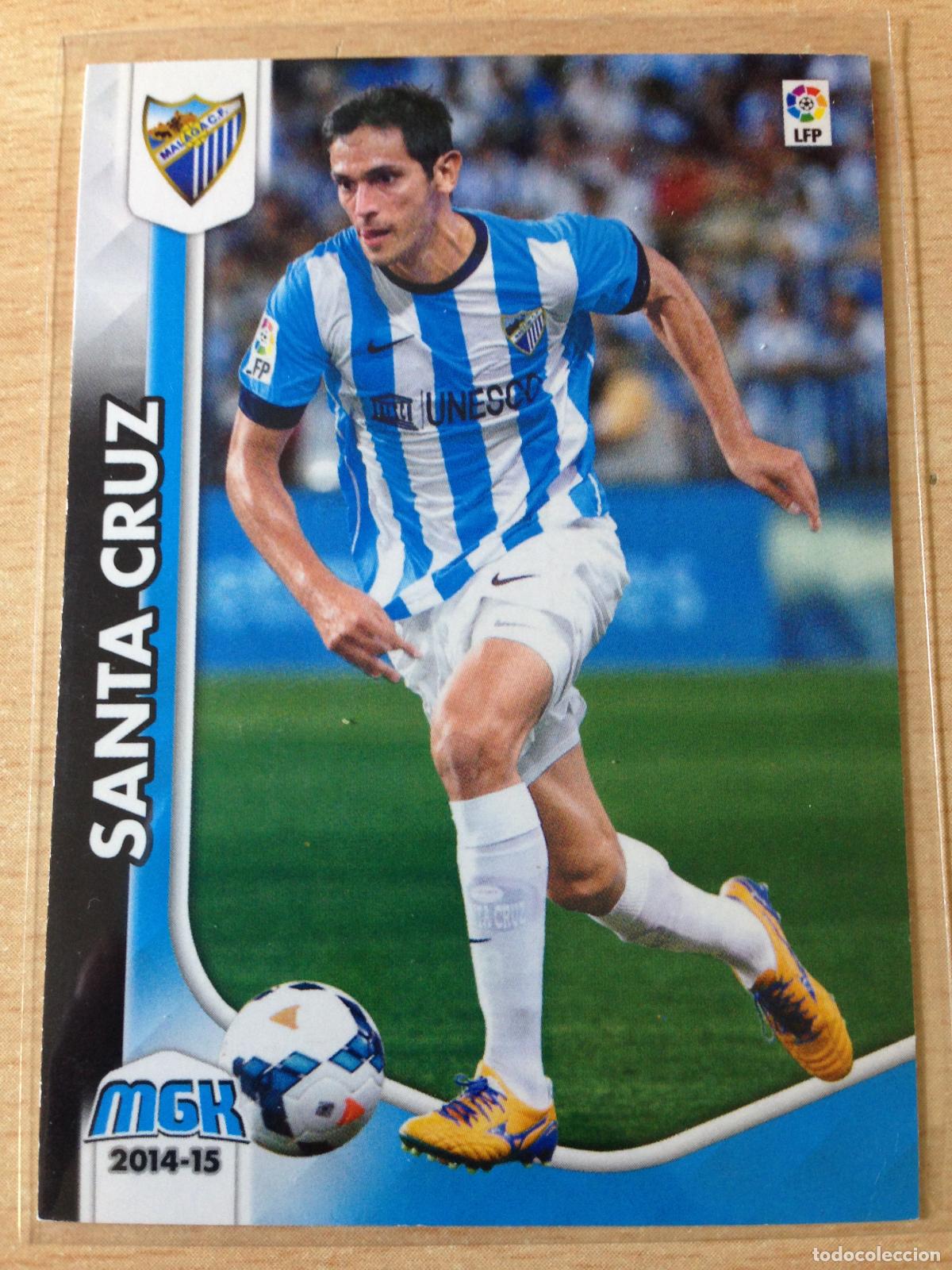 Fu&szlig;ball-Sticker: 2014-2015 - 269 SANTA CRUZ - MALAGA CF - PANINI MEGACRACKS