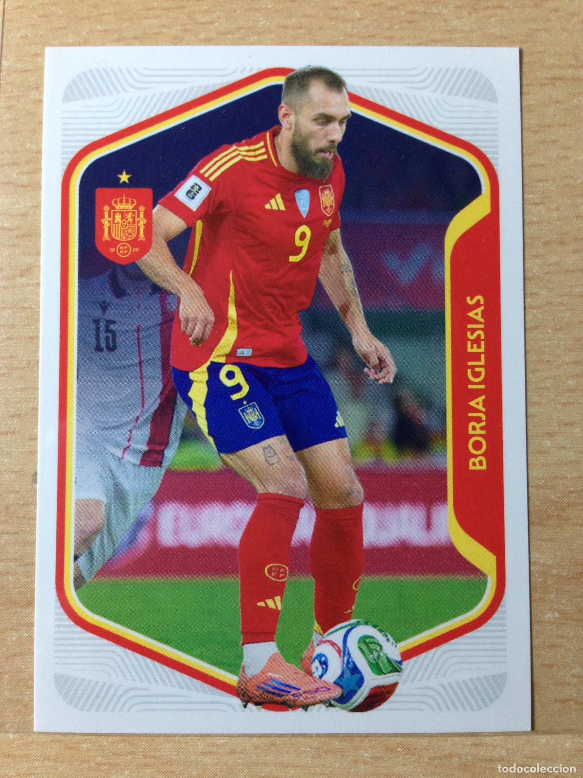 Football Stickers: 2026 - 56 BORJA IGLESIAS - ESPA&Ntilde;A 2026 - PANINI CARREFOUR