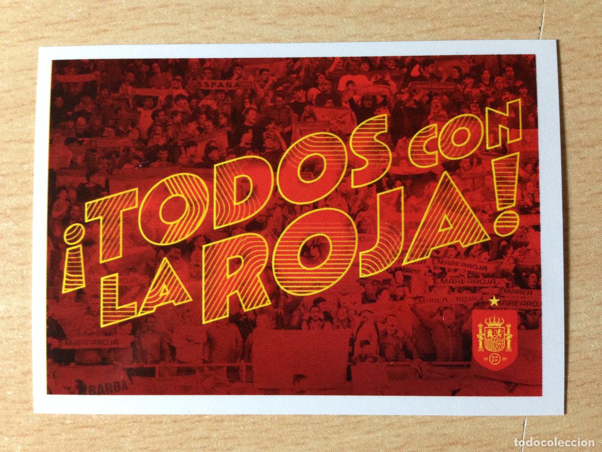 Football Stickers: 2026 - 66 TODOS CON LA ROJA - ESPA&Ntilde;A 2026 - PANINI CARREFOUR