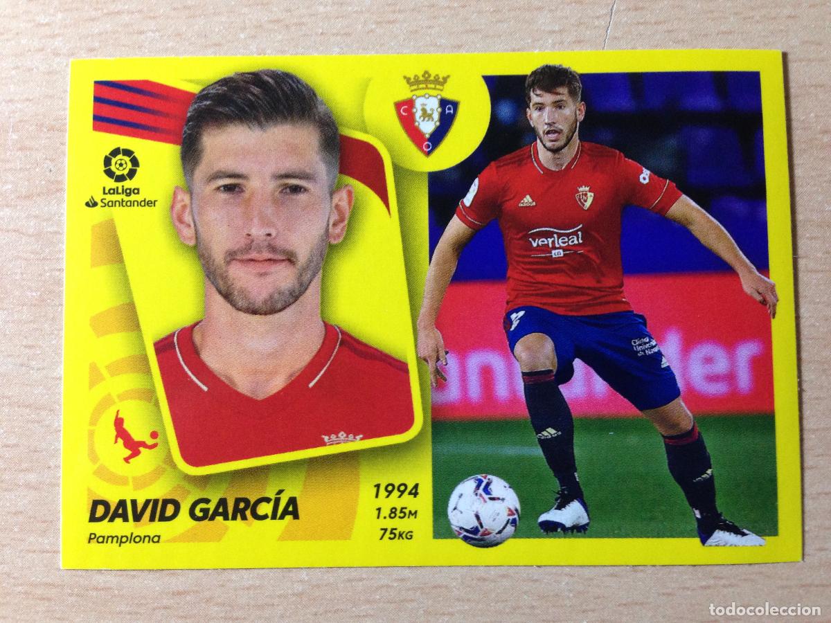 Football Stickers: 2021-2022 - 10 DAVID GARCIA - CA OSASUNA - ESTE