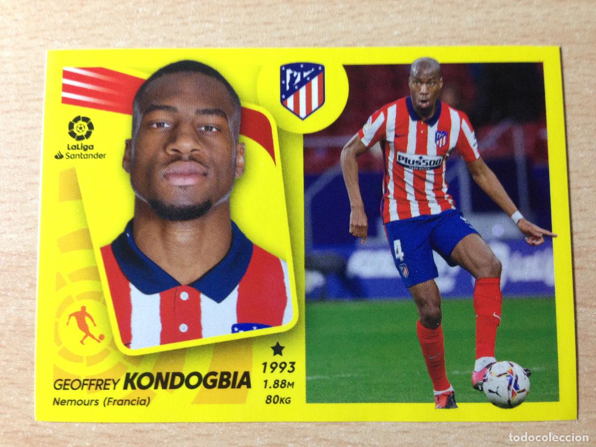 Football Stickers: 2021-2022 - 13A KONDOGBIA - ATLETICO DE MADRID - ESTE
