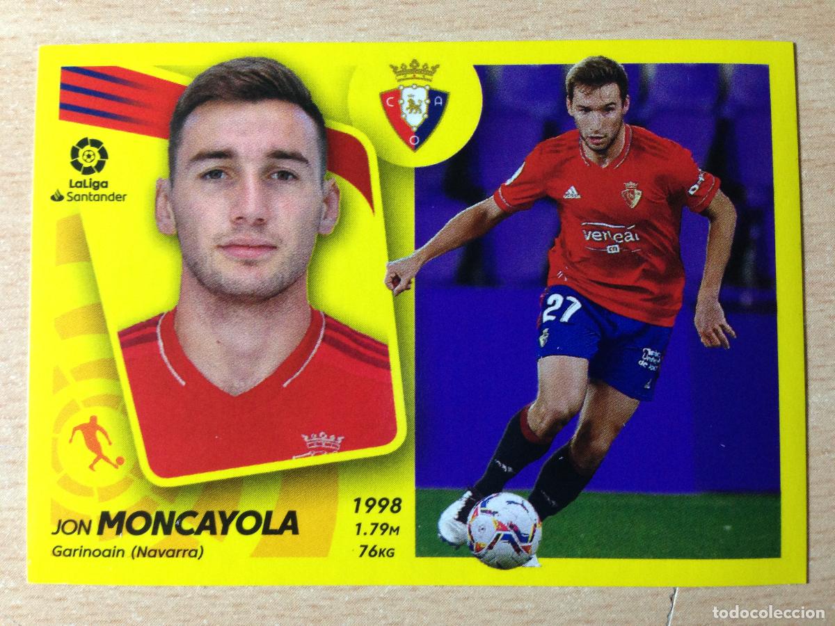 Football Stickers: 2021-2022 - 14 MONCAYOLA - CA OSASUNA - ESTE