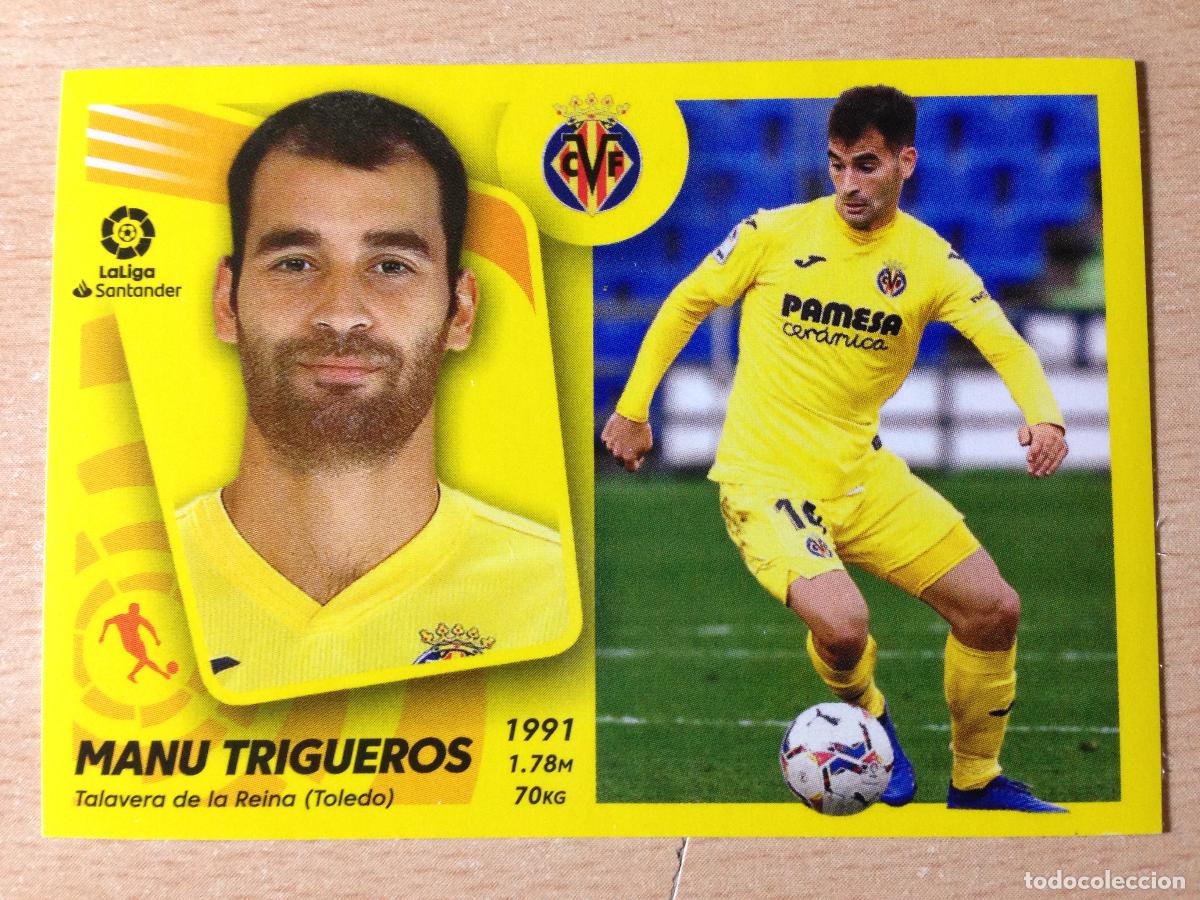 Football Stickers: 2021-2022 - 16 MANU TRIGUEROS - VILLARREAL CF - ESTE