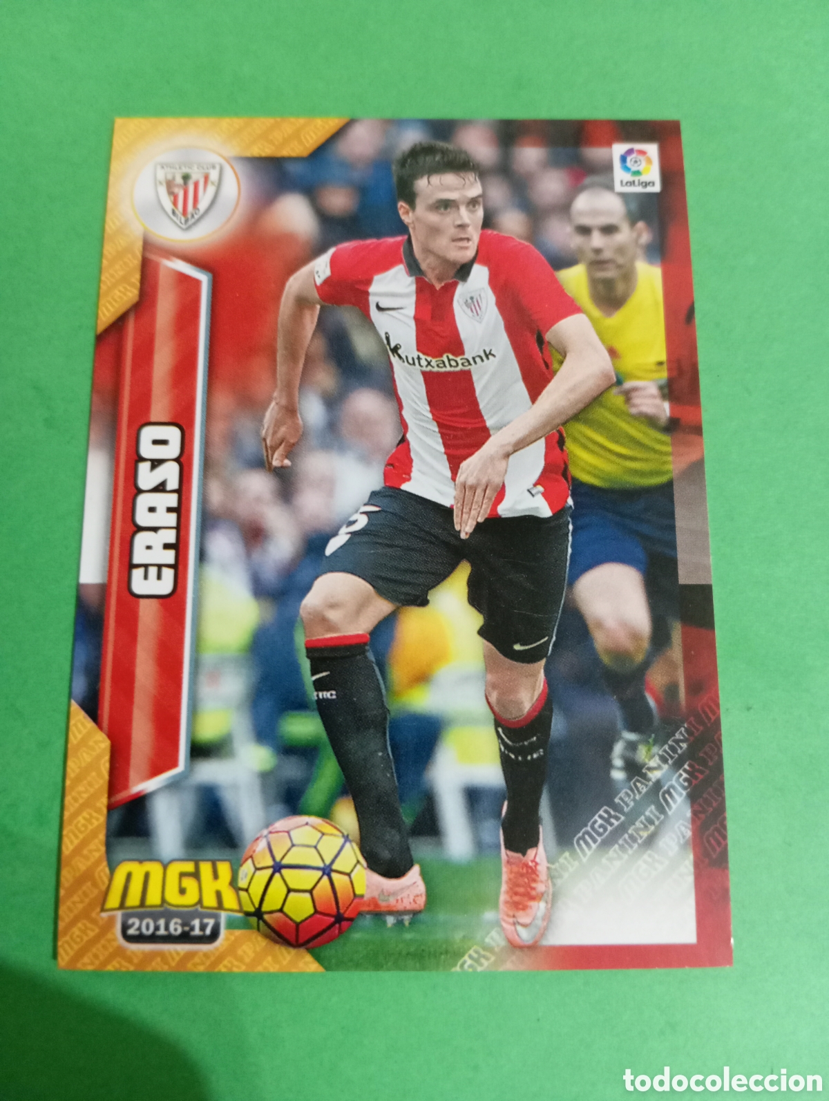 Cromos de f&uacute;tbol: Eraso Athletic de Bilbao n&deg;43 / PANINI MEGACRACKS 2016/2017