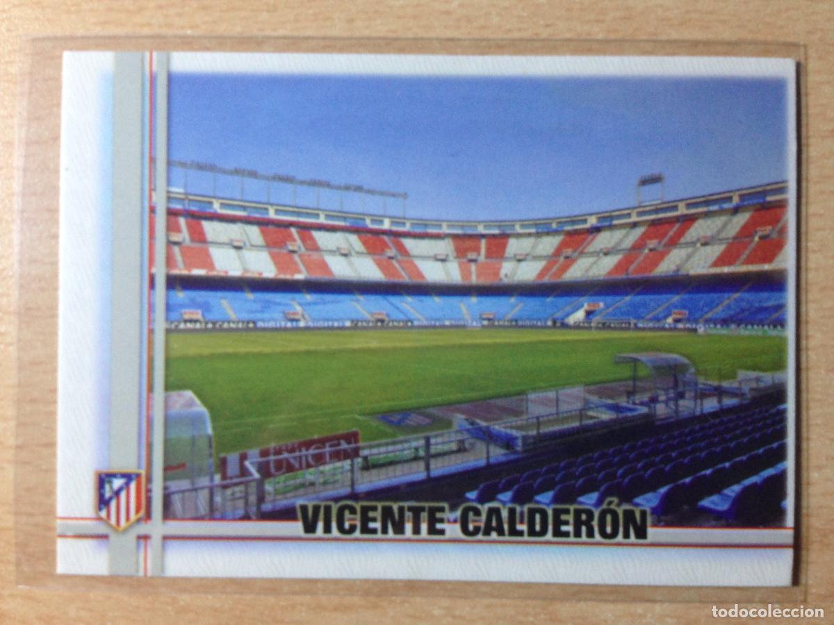 Fu&szlig;ball-Sticker: 2006-2007 - 245 VICENTE CALDERON - ATLETICO DE MADRID - MUNDICROMO