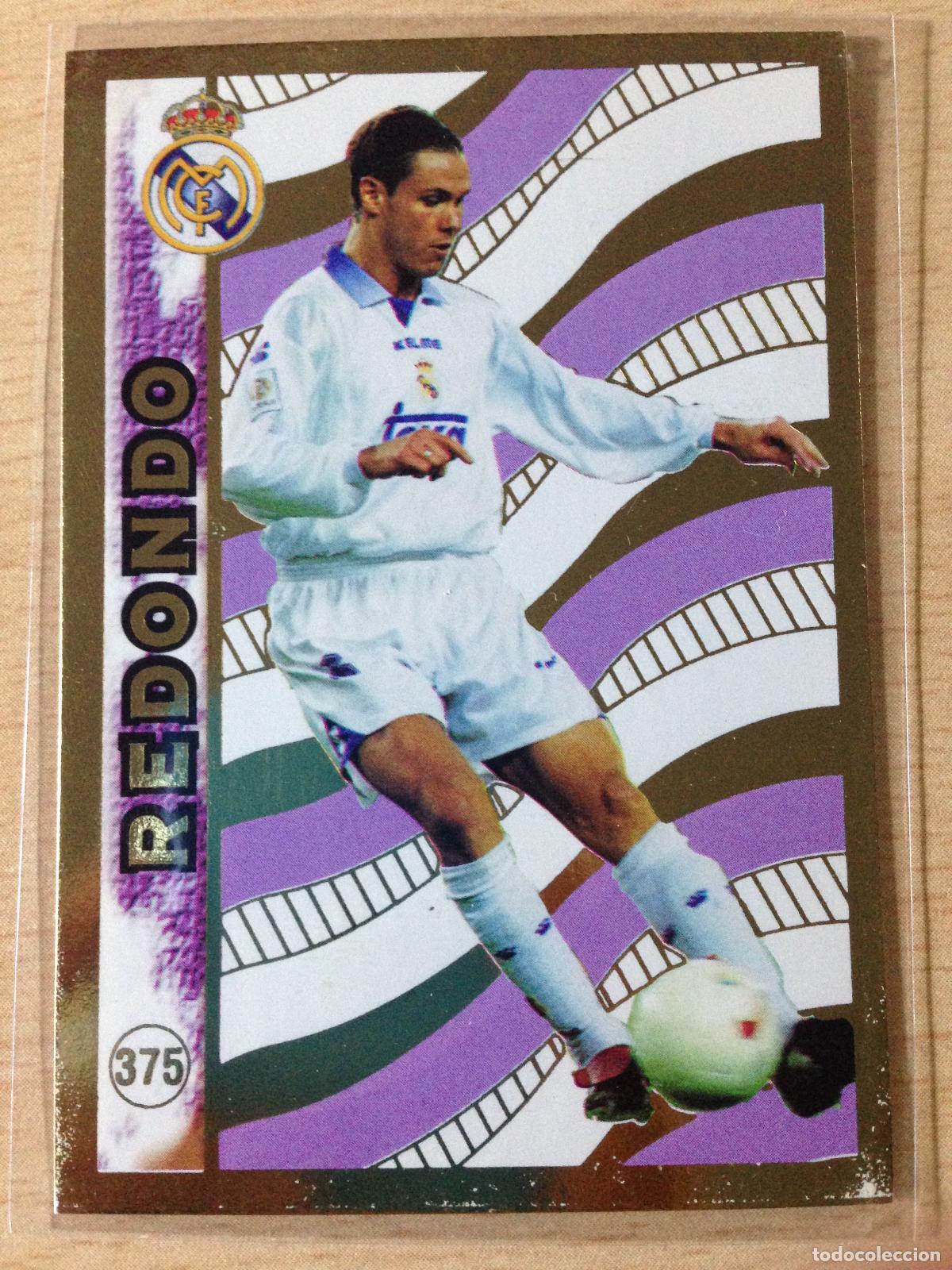Cromos de f&uacute;tbol: 1998-1999 - 375 REDONDO - REAL MADRID - MUNDICROMO