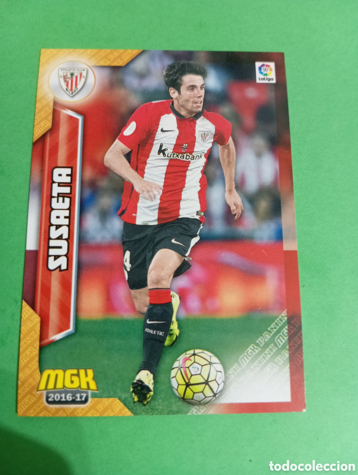 Cartes &agrave; collectionner de Football: Susaeta Athletic de Bilbao n&deg;44 / PANINI MEGACRACKS 2016/2017