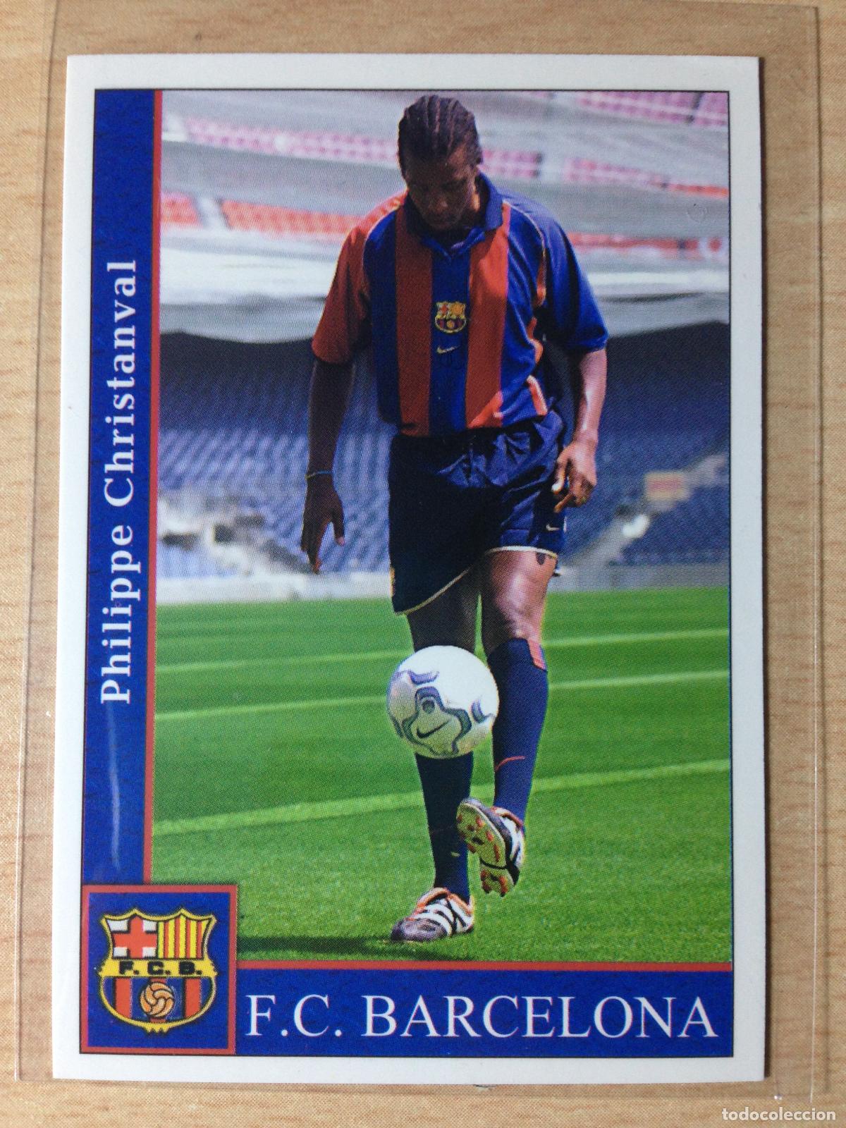 Cromos de f&uacute;tbol: 2001-2002 - 79 CHRISTANVAL - FC BARCELONA - MUNDICROMO