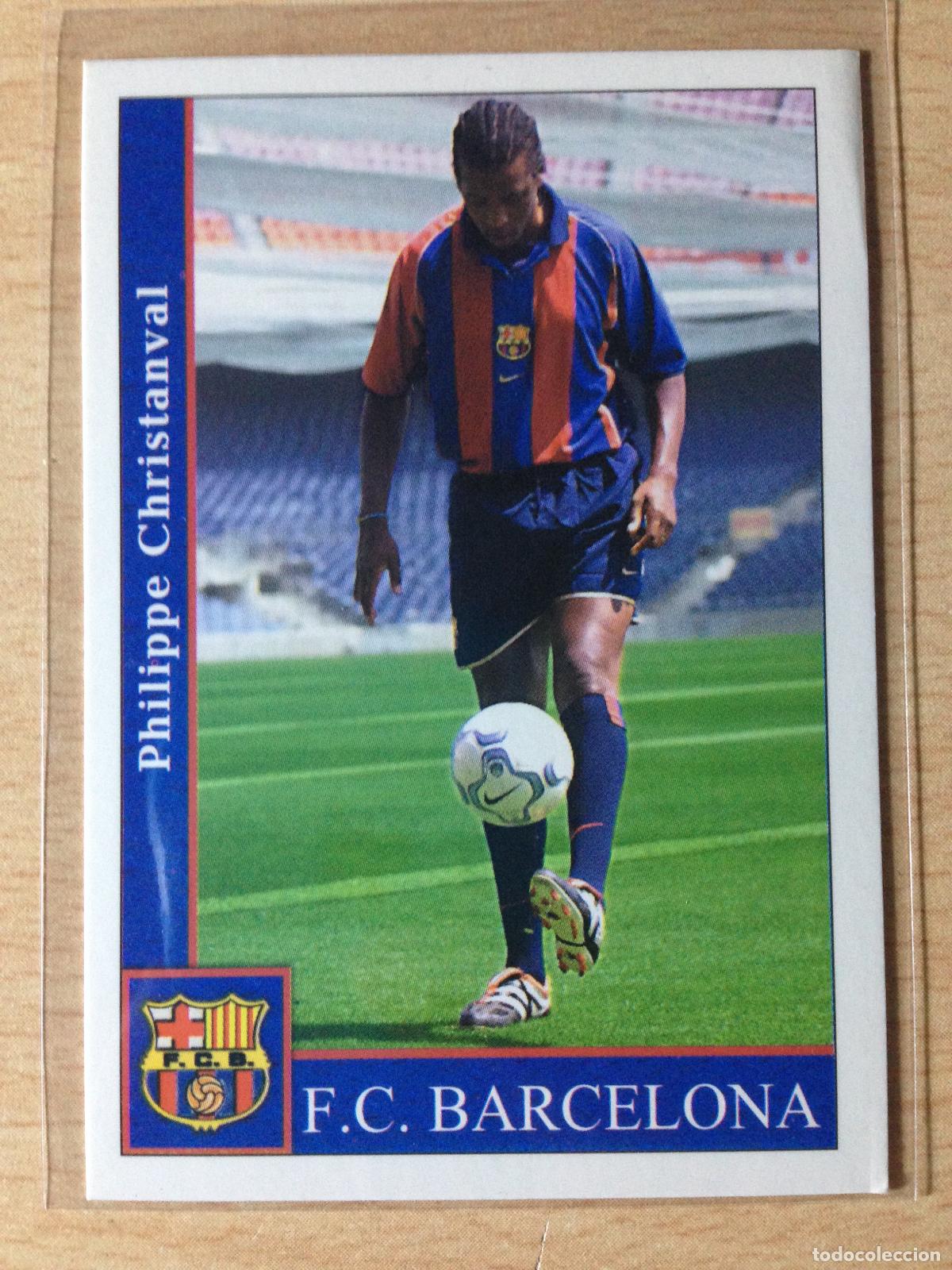 Cromos de f&uacute;tbol: 2001-2002 - 79 CHRISTANVAL - FC BARCELONA - MUNDICROMO