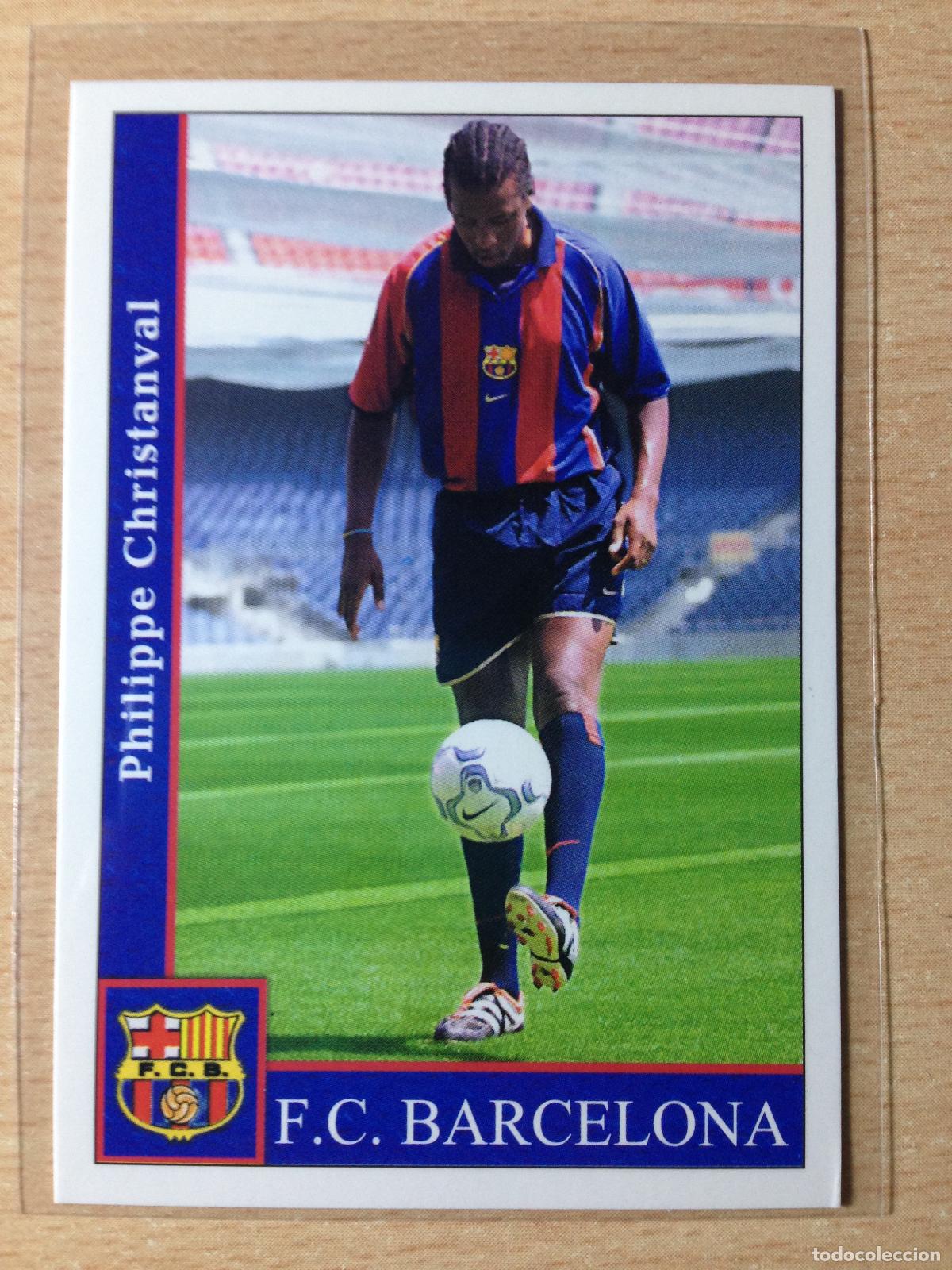 Fu&szlig;ball-Sticker: 2001-2002 - 79 CHRISTANVAL - FC BARCELONA - MUNDICROMO