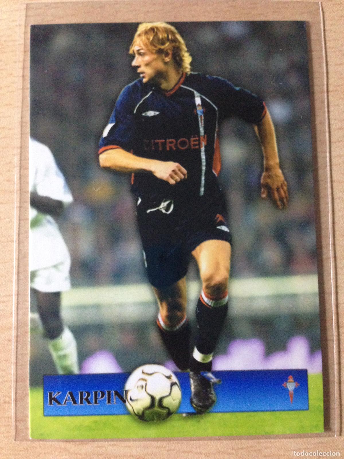 Football Stickers: 2001-2002 - 136 KARPIN - CELTA DE VIGO - MUNDICROMO TOP LIGA