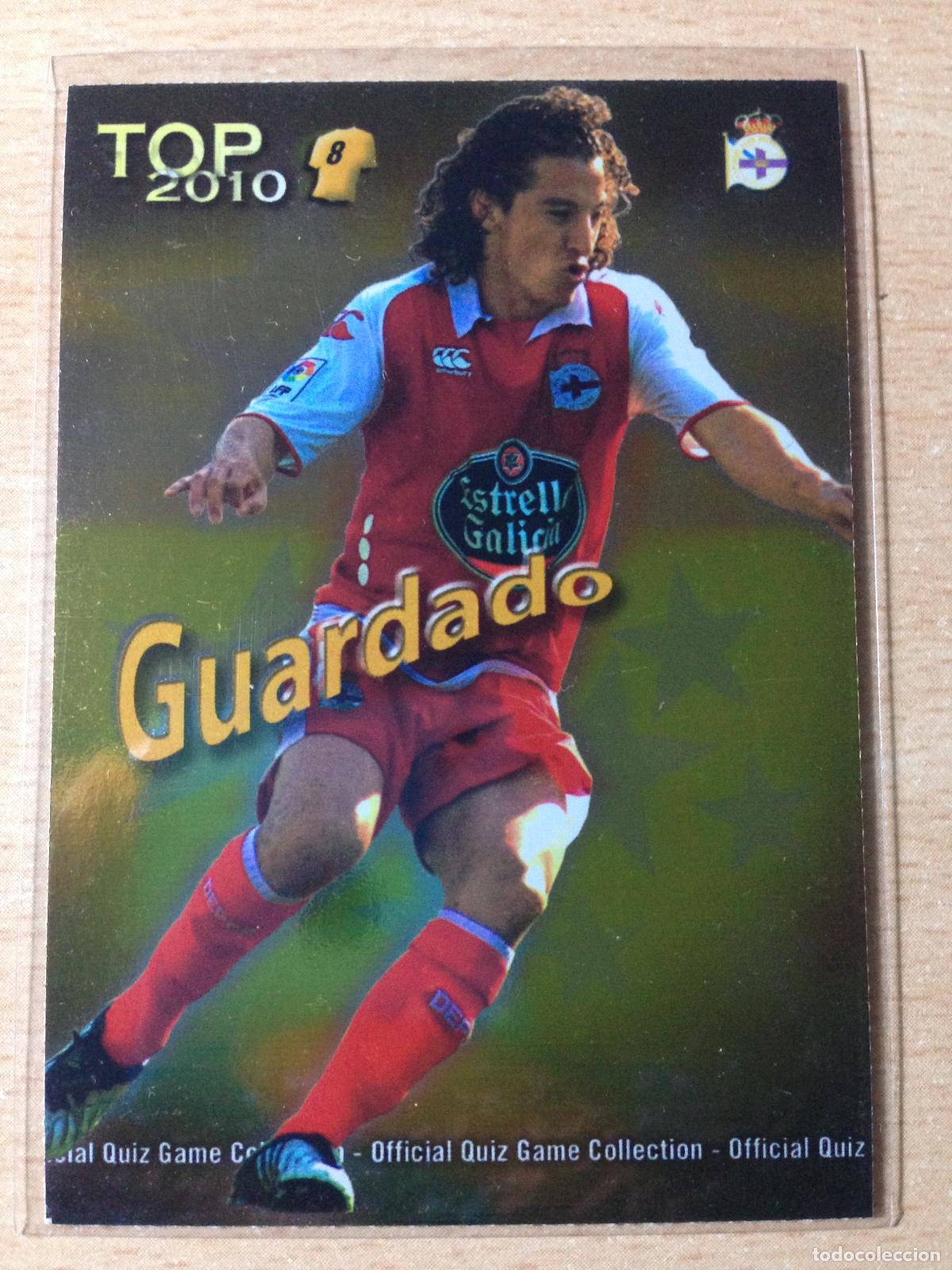 Cartes &agrave; collectionner de Football: 2009-2010 - 609 GUARDADO (LISO AMARILLO) - DEPORTIVO DE LA CORU&Ntilde;A - MUNDICROMO