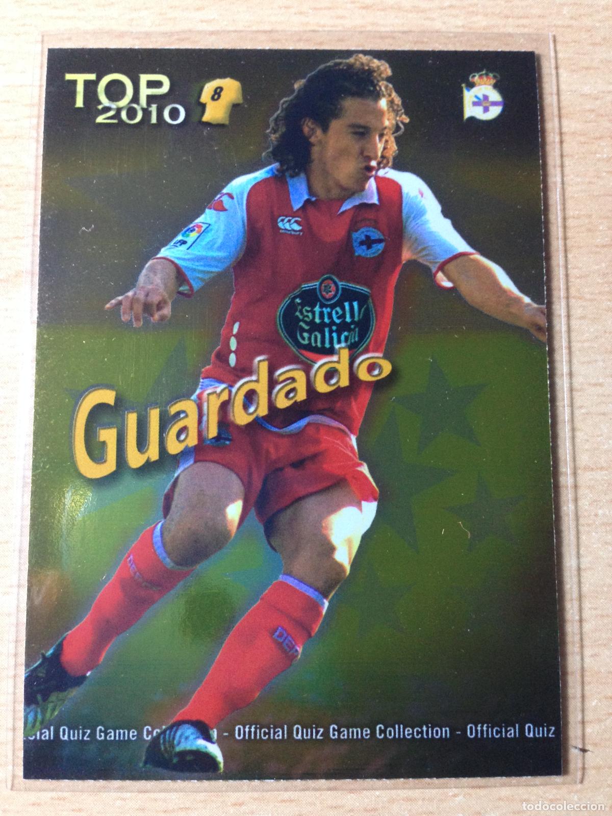 Cartes &agrave; collectionner de Football: 2009-2010 - 609 GUARDADO (LISO AMARILLO) - DEPORTIVO DE LA CORU&Ntilde;A - MUNDICROMO