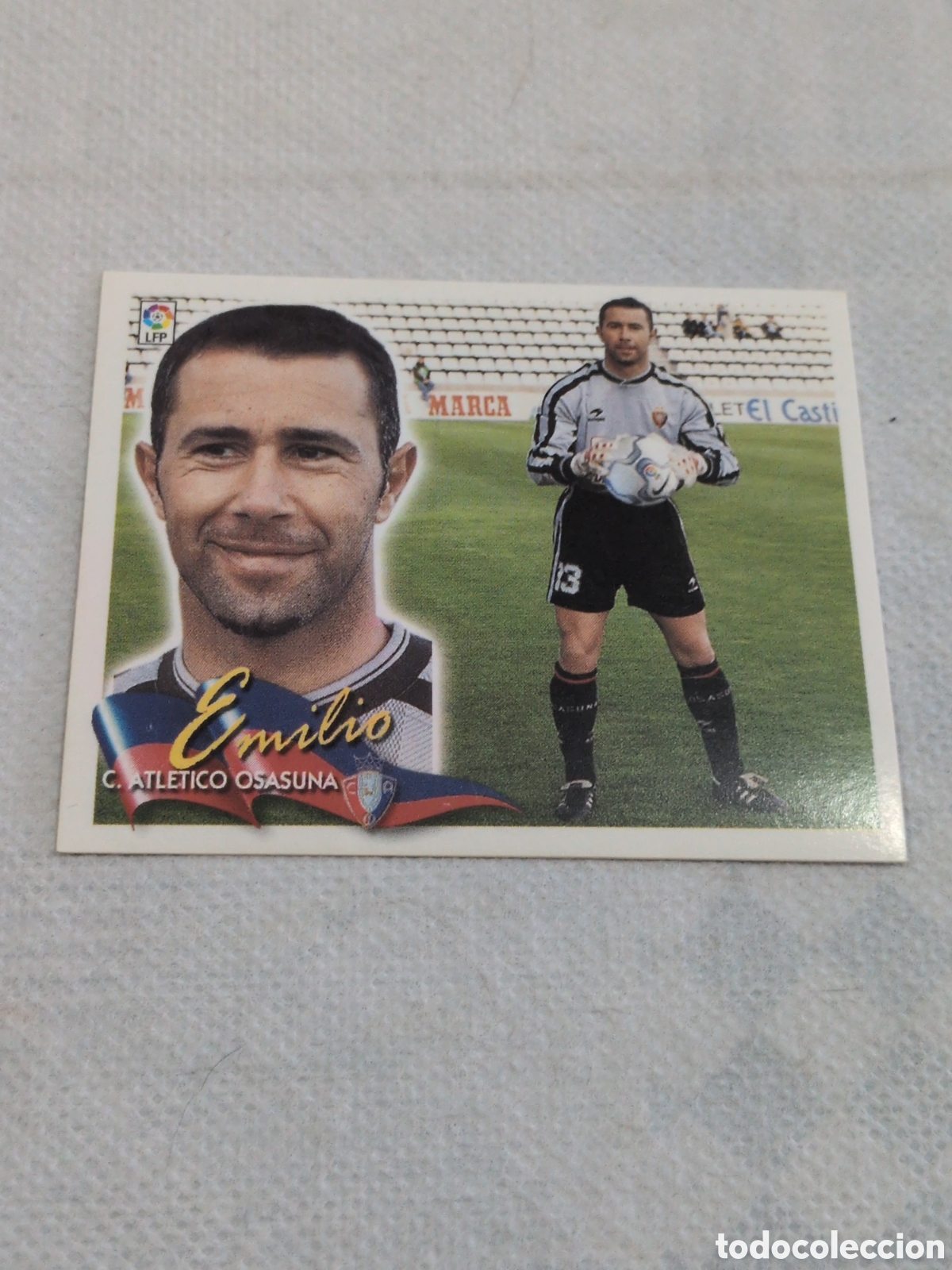 Cromos de Futebol: CROMO FUTBOL LIGA ESTE 00 01 SIN PEGAR 2000 2001 CLUB ATLETICO OSASUNA EMILIO BAJA